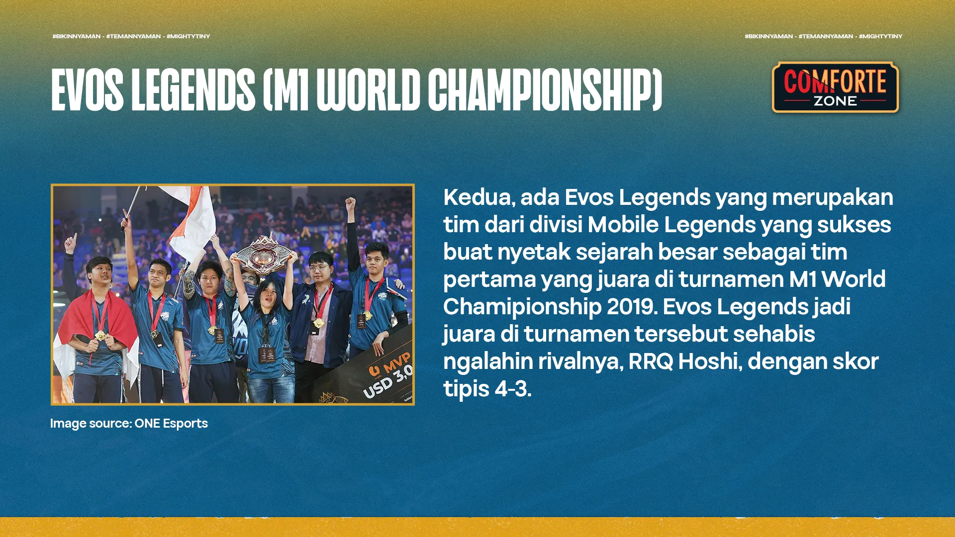 EVOS LEGENDS (M1 WORLD CHAMPIONSHIP)
