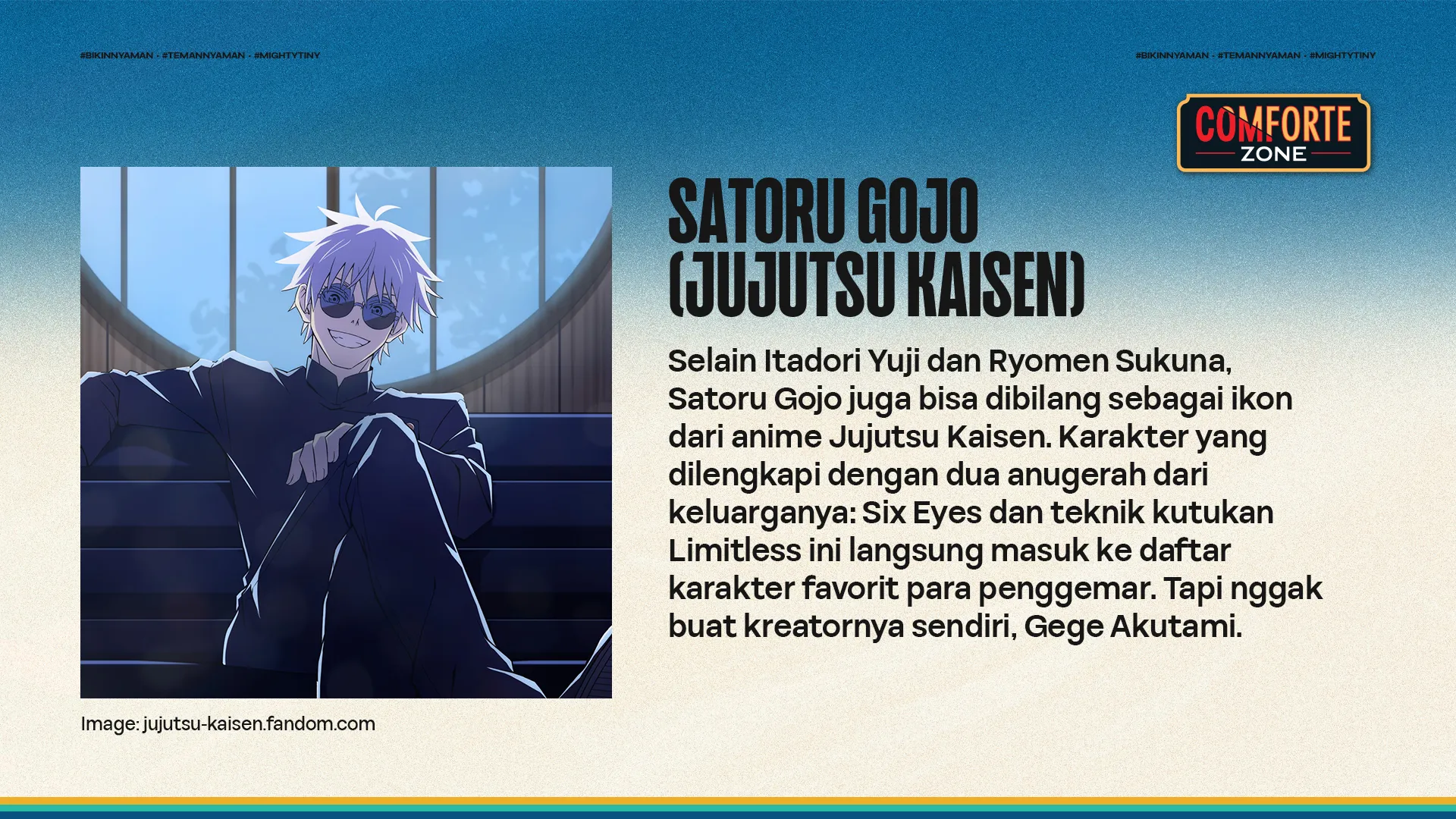 SATORU GOJO (JUJUTSU KAISEN)