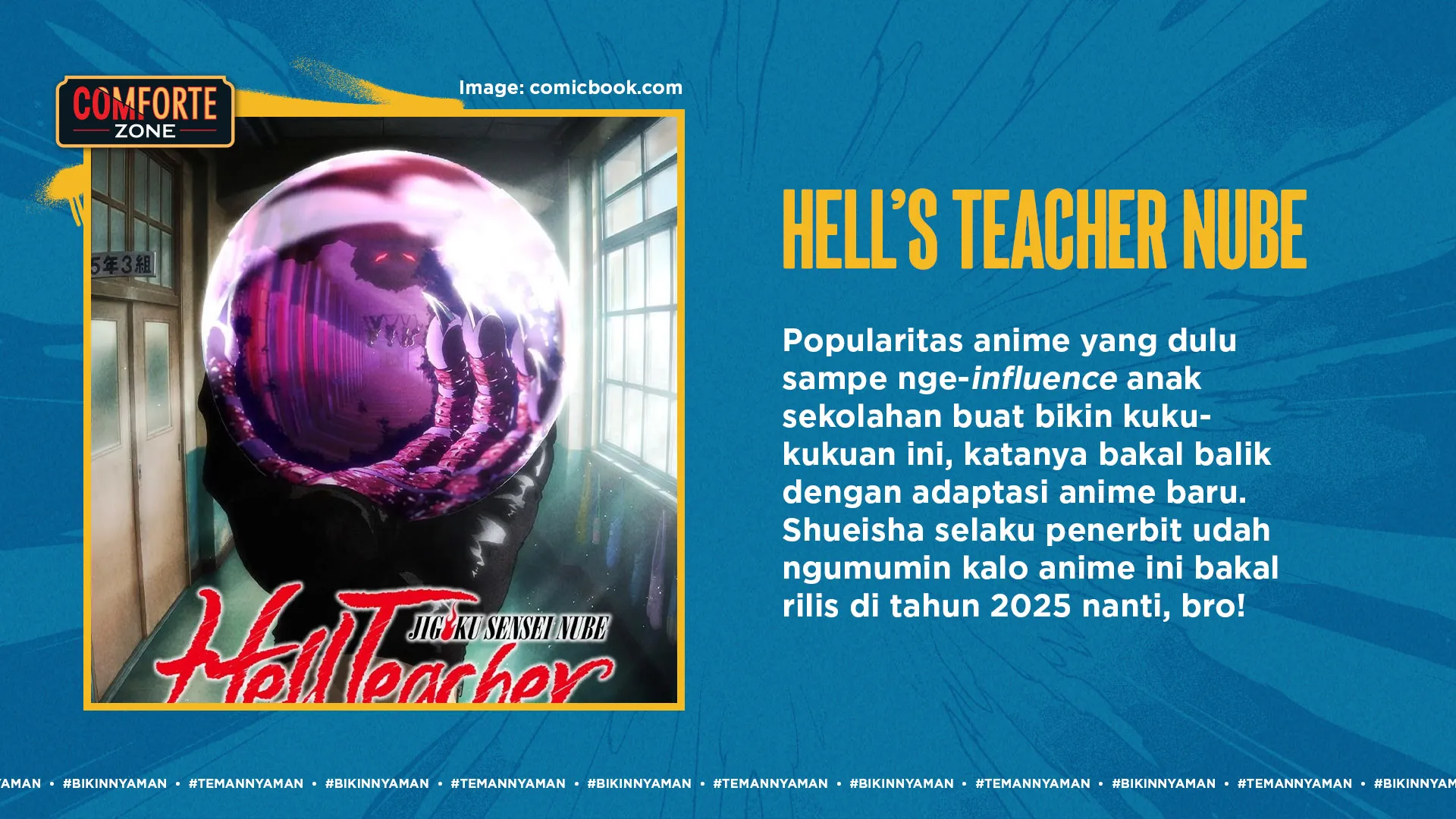 HELL’S TEACHER NUBE