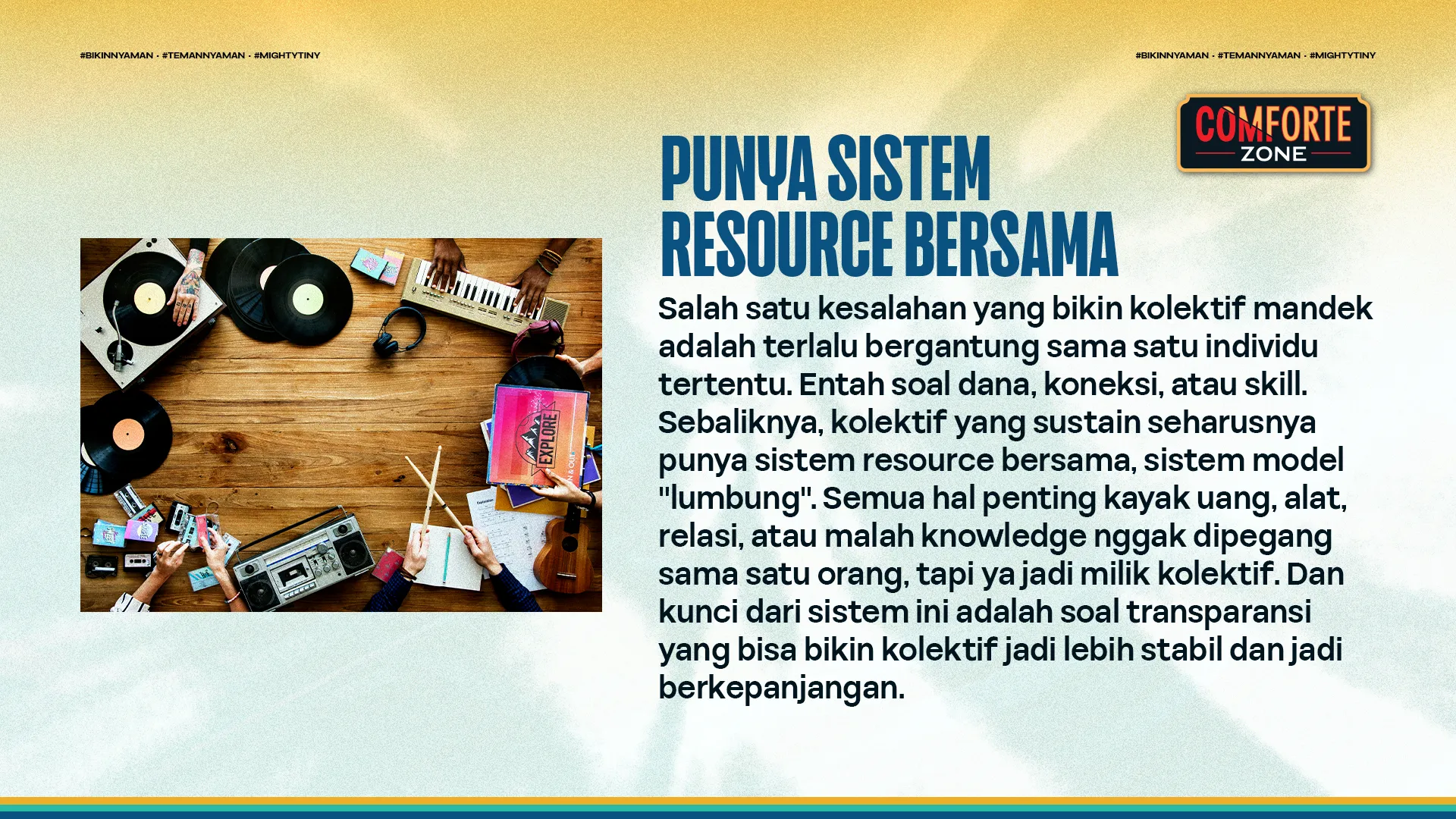 PUNYA SISTEM RESOURCE BERSAMA