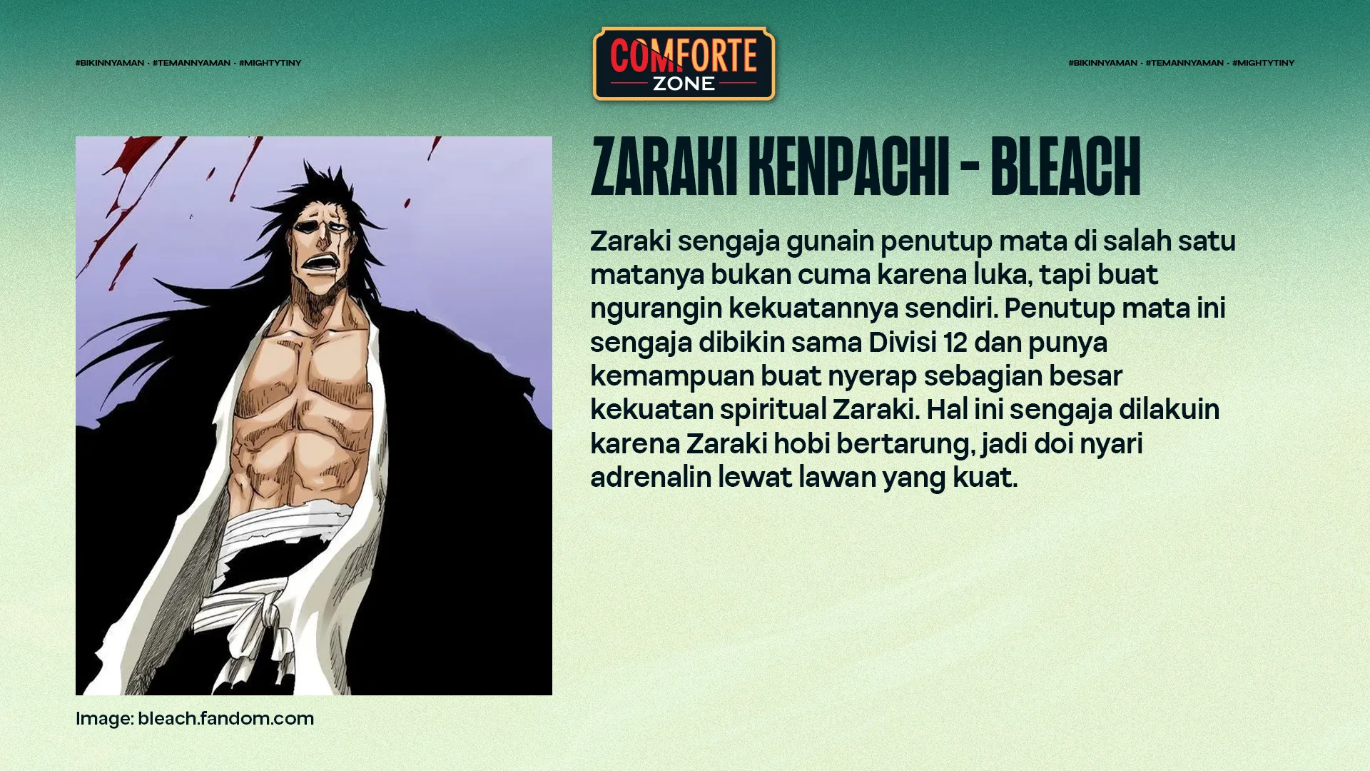 ZARAKI KENPACHI - BLEACH