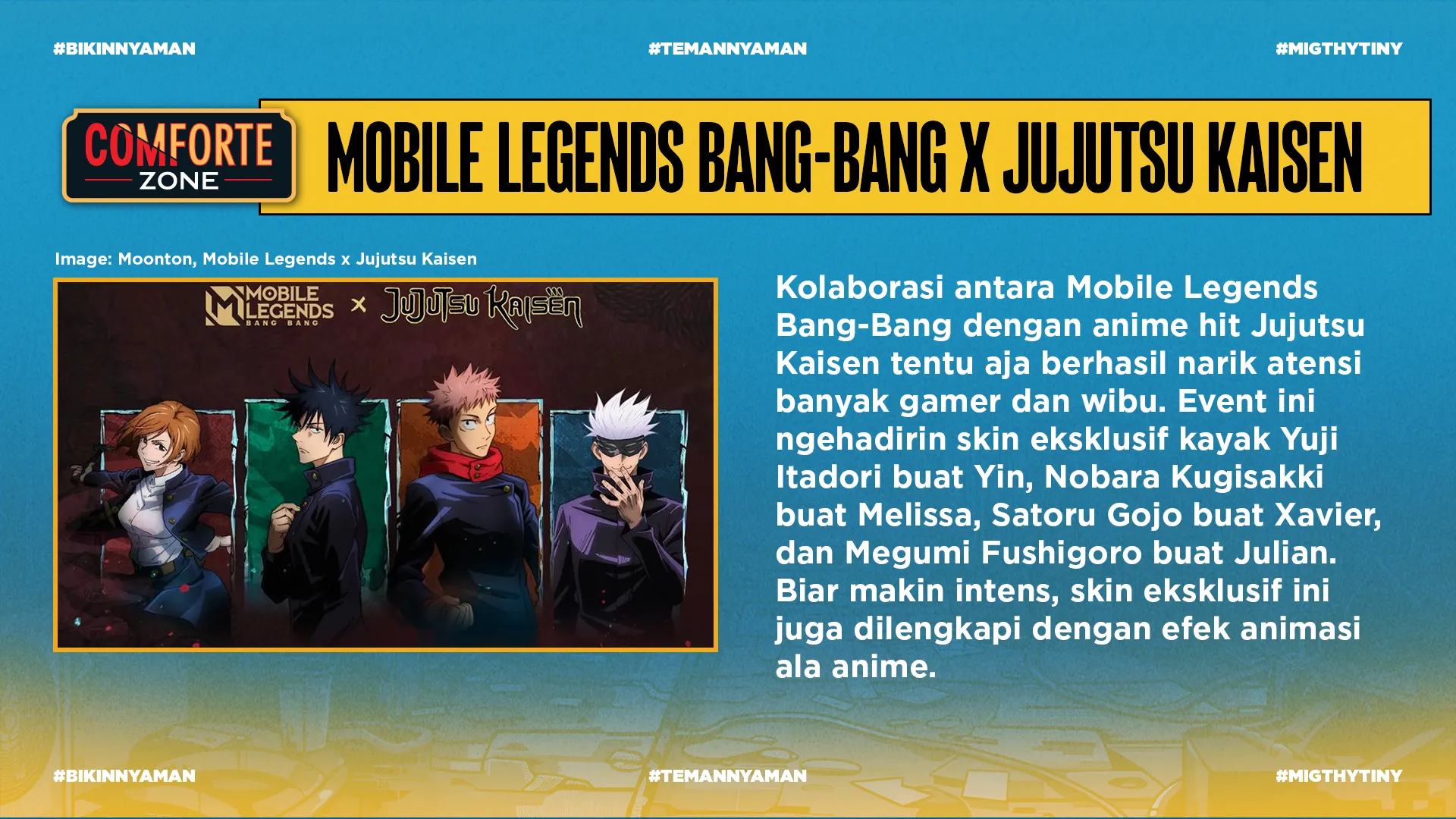 MOBILE LEGENDS BANG-BANG X JUJUTSU KAISEN