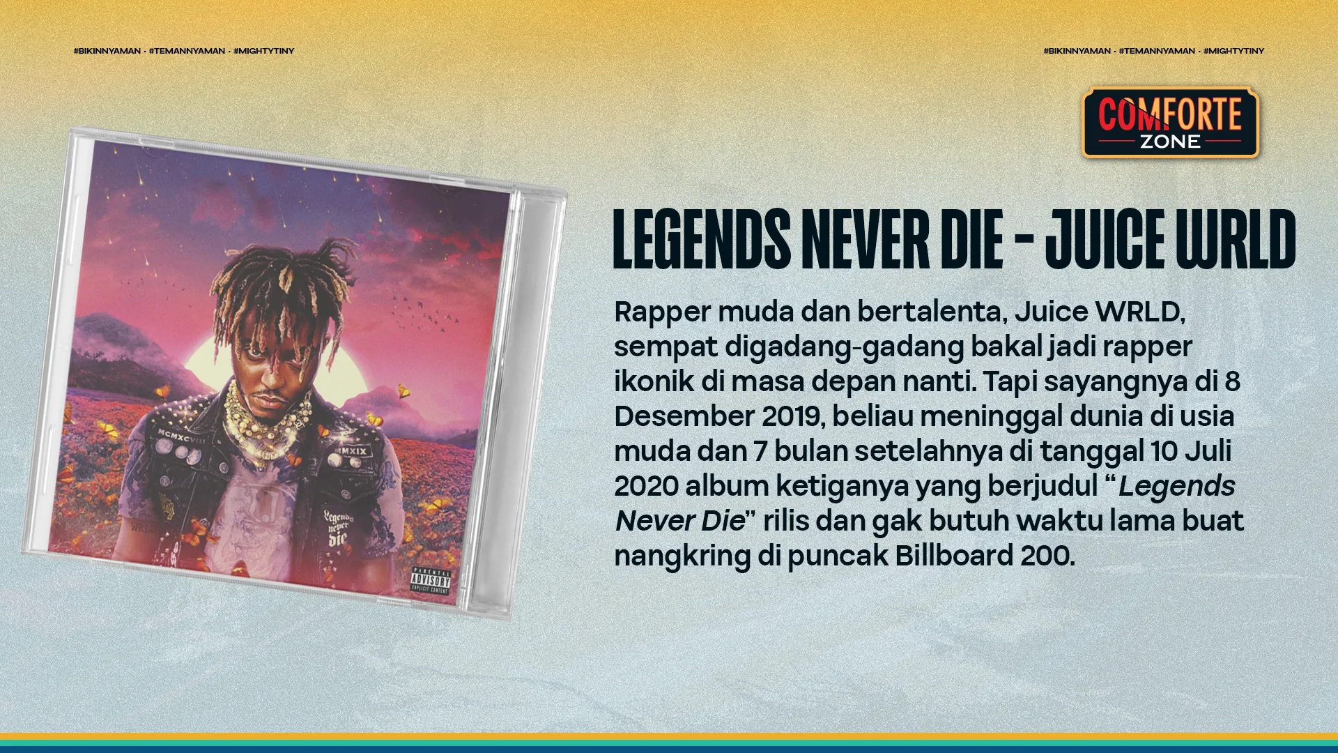 LEGENDS NEVER DIE - JUICE WRLD