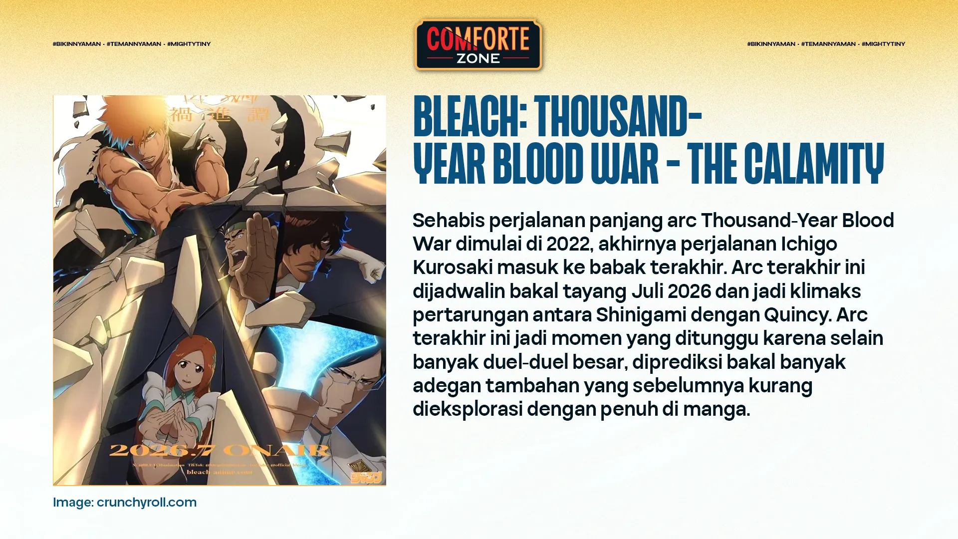 BLEACH: THOUSAND-YEAR BLOOD WAR - THE CALAMITY