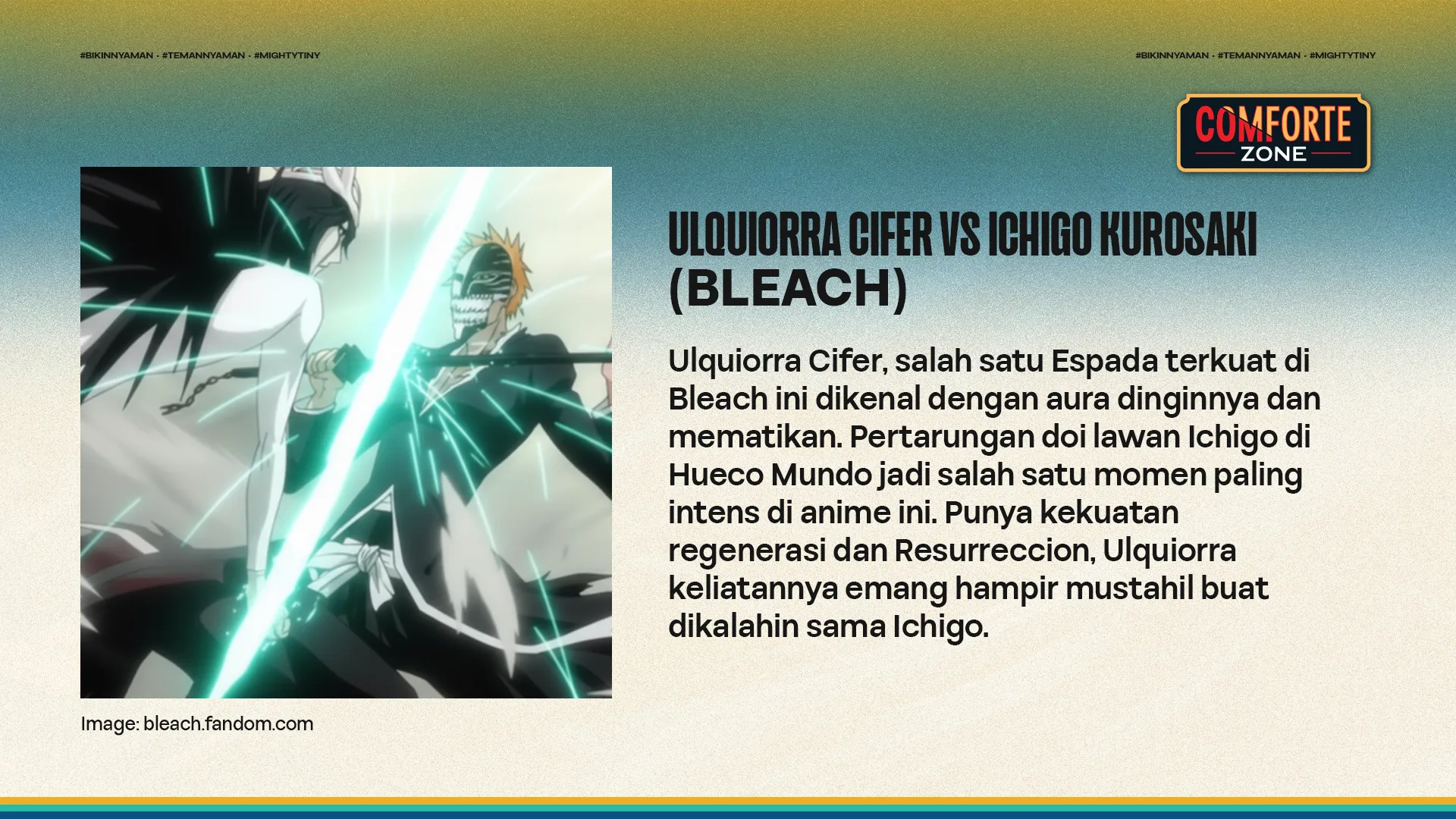 ULQUIORRA CIFER VS ICHIGO KUROSAKI (BLEACH)