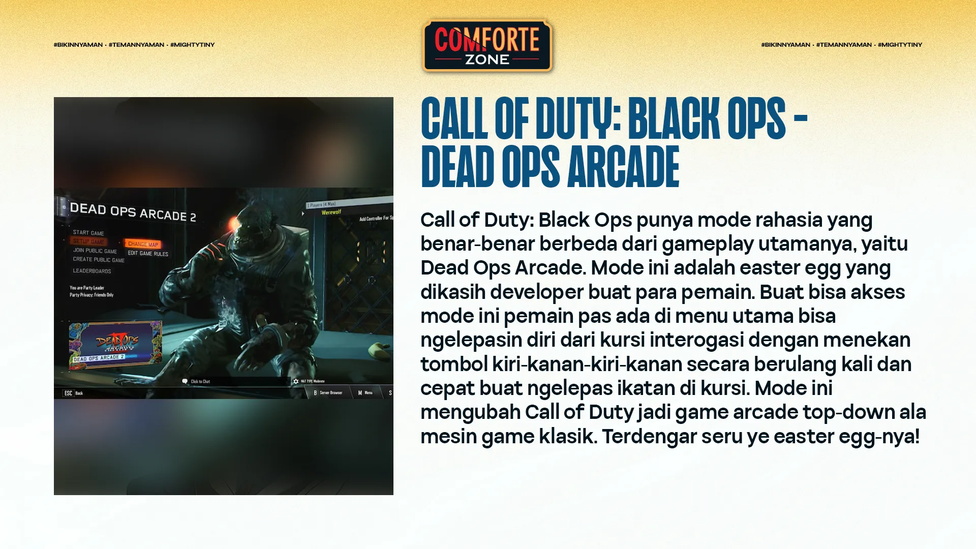 CALL OF DUTY: BLACK OPS - DEAD OPS ARCADE