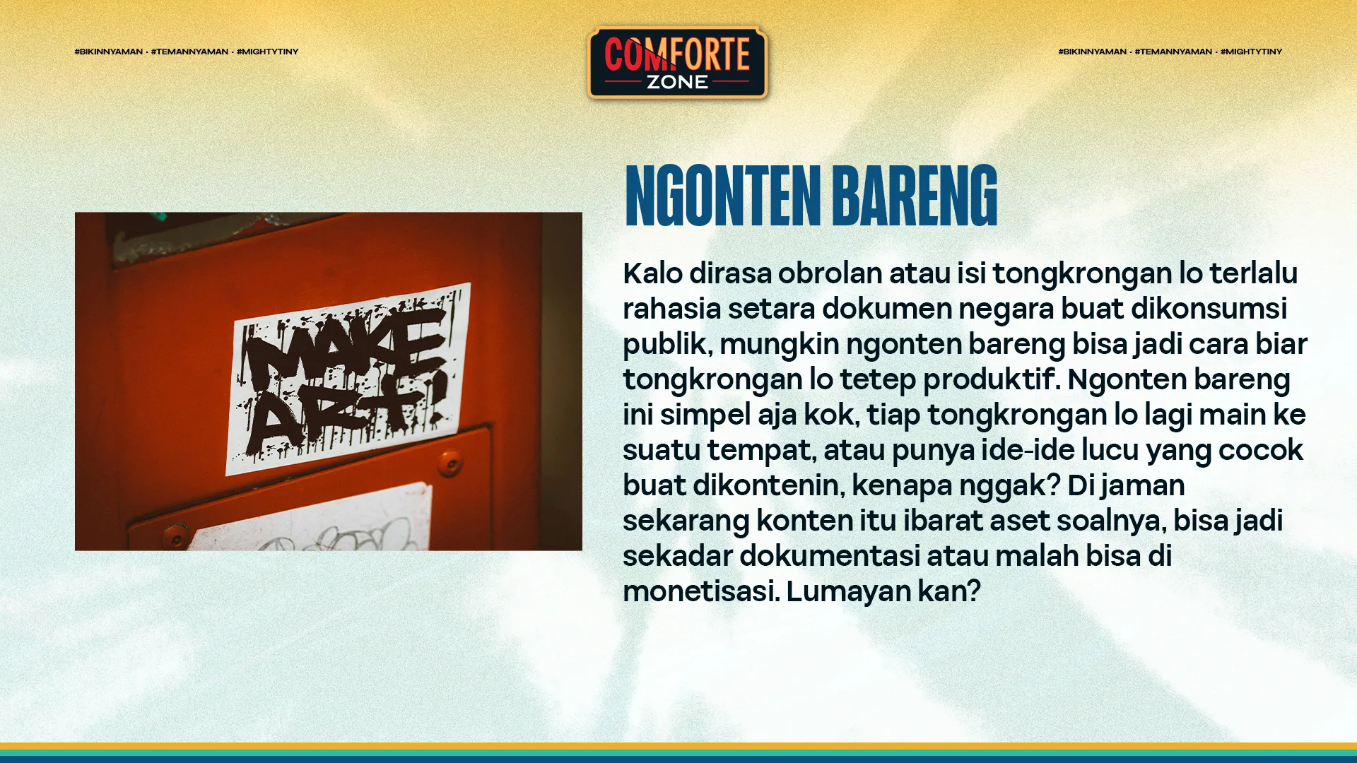 NGONTEN BARENG