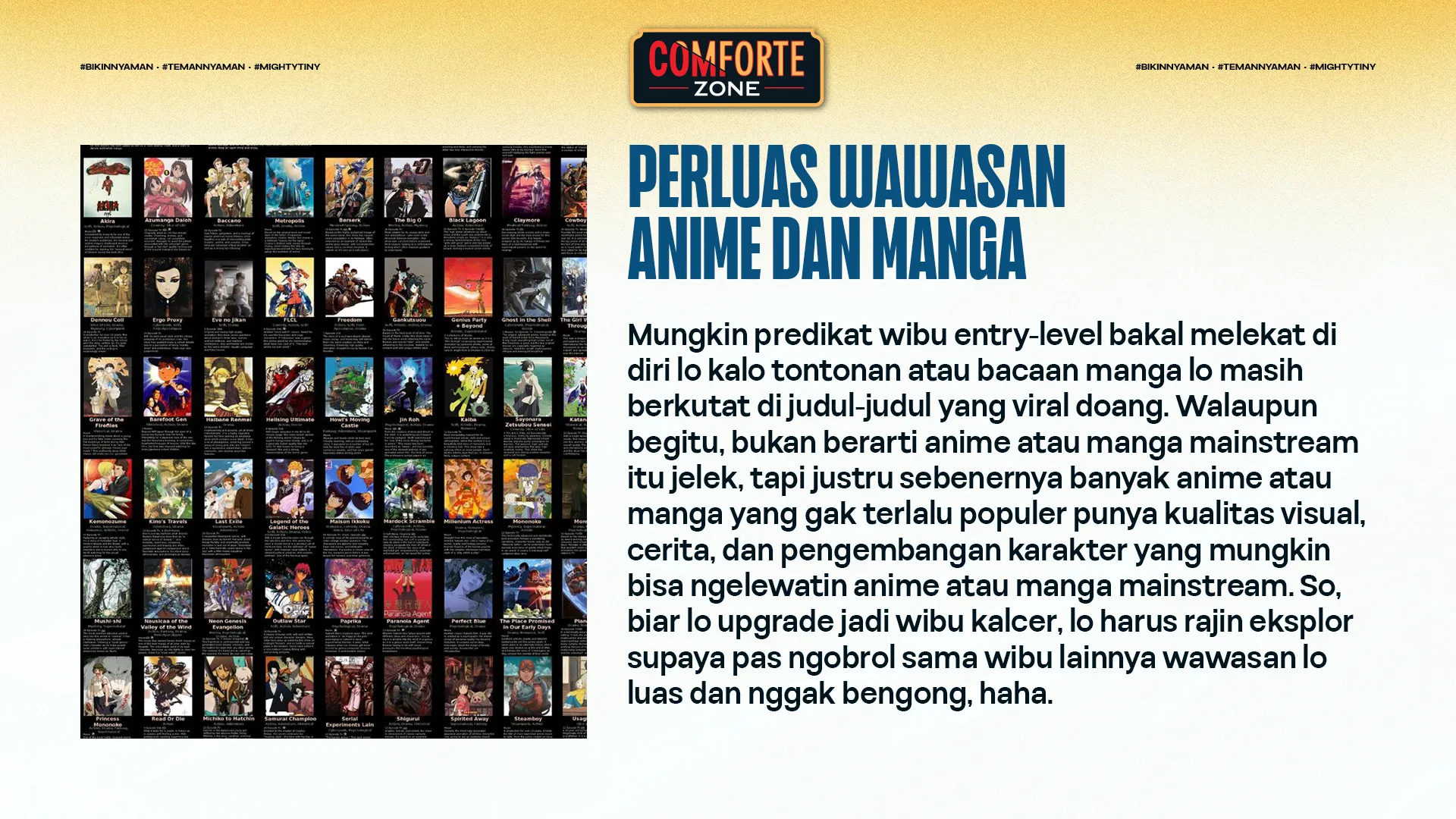 PERLUAS WAWASAN ANIME DAN MANGA