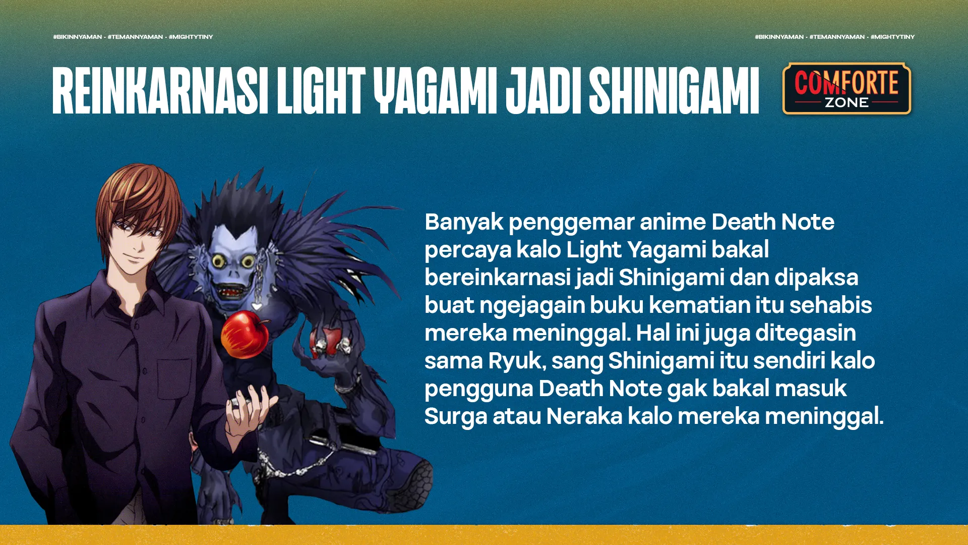 REINKARNASI LIGHT YAGAMI JADI SHINIGAMI