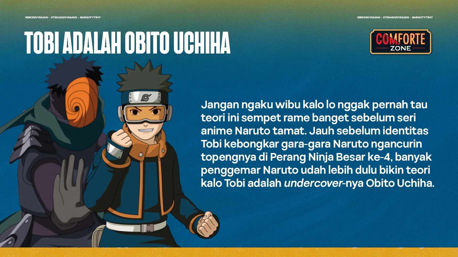 TOBI ADALAH OBITO UCHIHA
