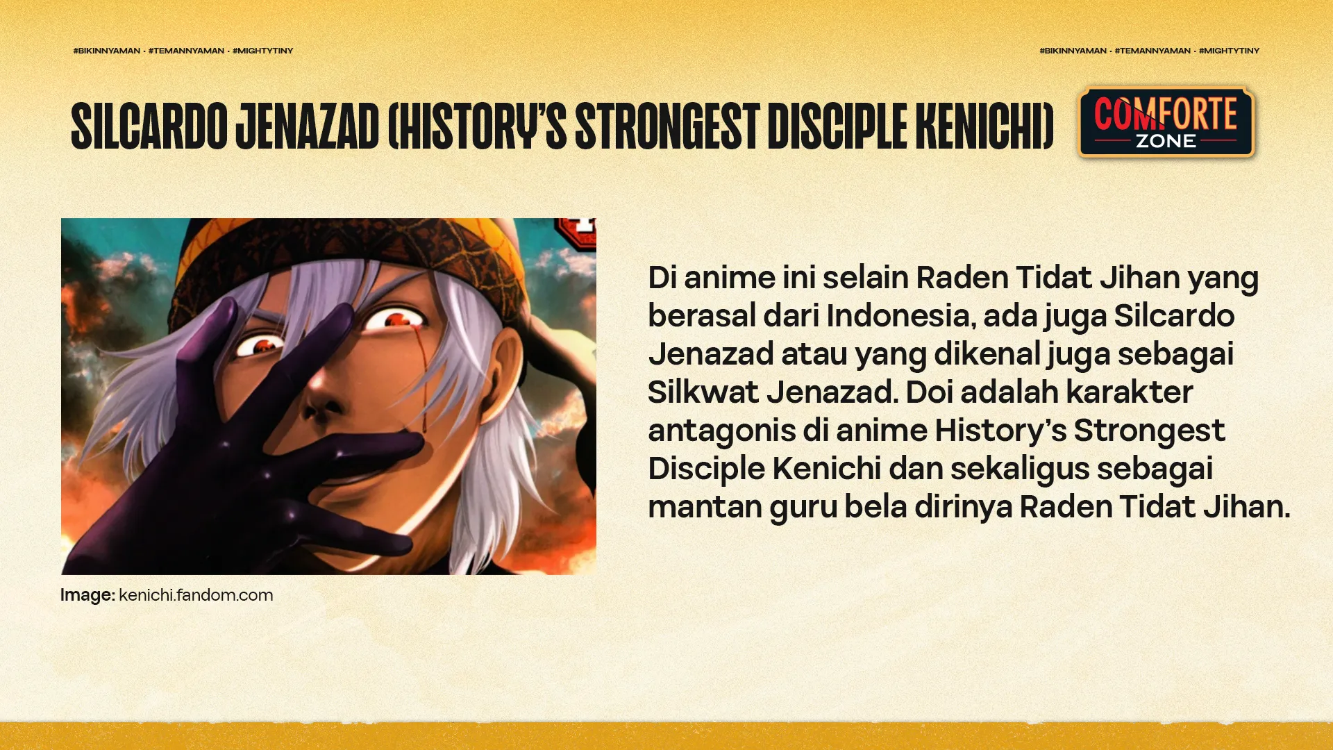 SILCARDO JENAZAD (HISTORY’S STRONGEST DISCIPLE KENICHI)