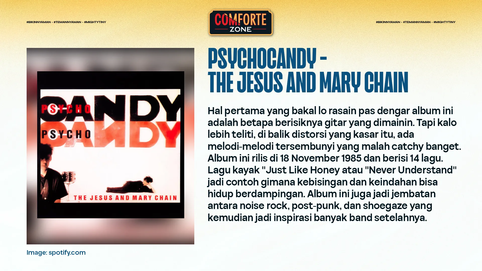 PSYCHOCANDY - THE JESUS AND MARY CHAIN
