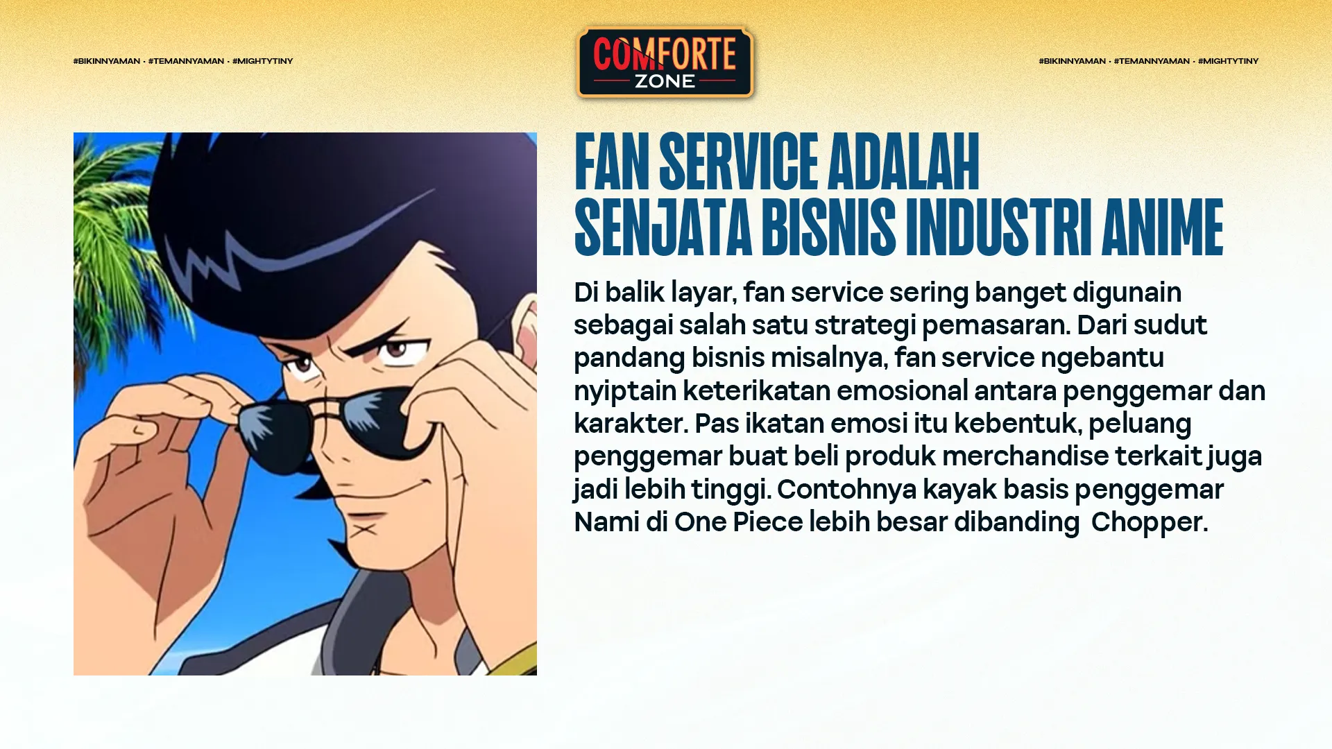 FAN SERVICE ADALAH SENJATA BISNIS INDUSTRI ANIME