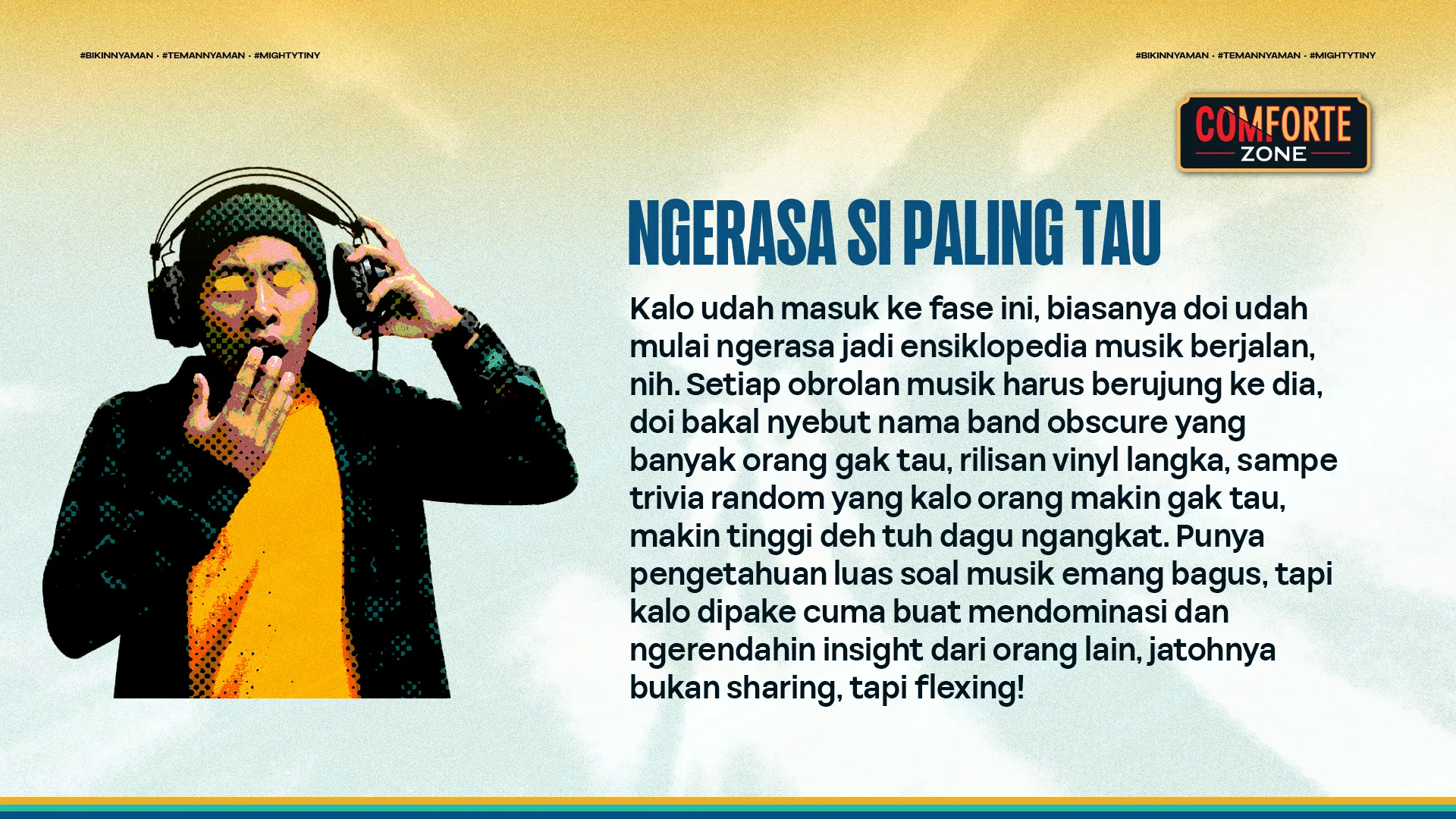 NGERASA SI PALING TAU