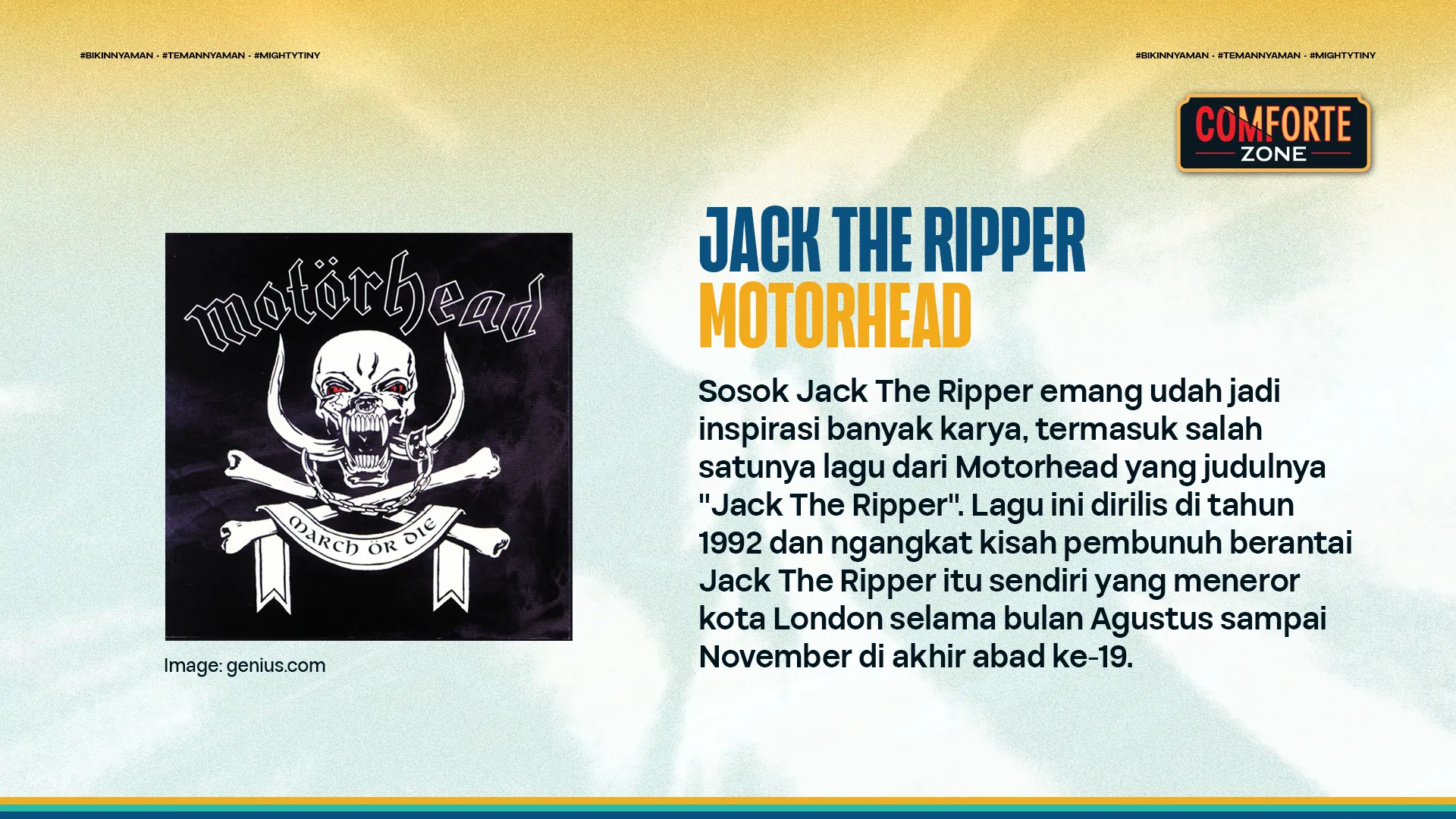 JACK THE RIPPER - MOTORHEAD