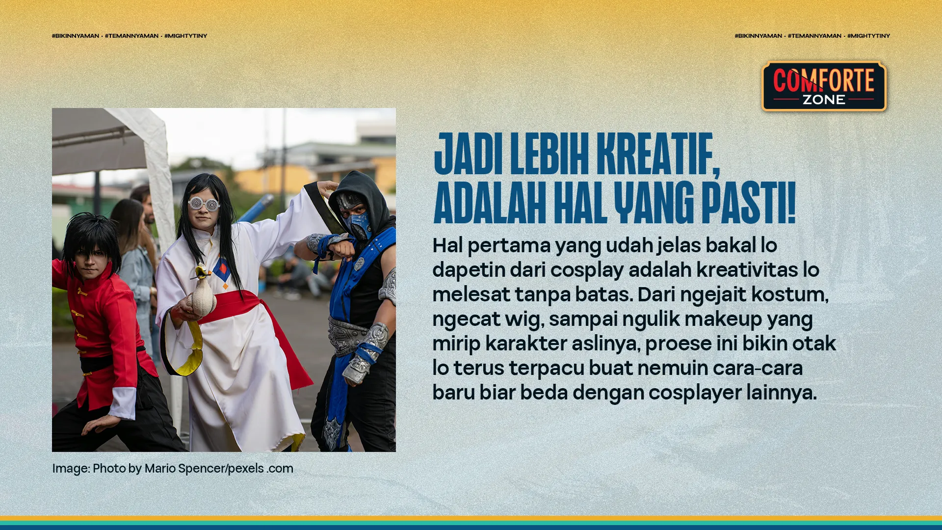 JADI LEBIH KREATIF, ADALAH HAL YANG PASTI!