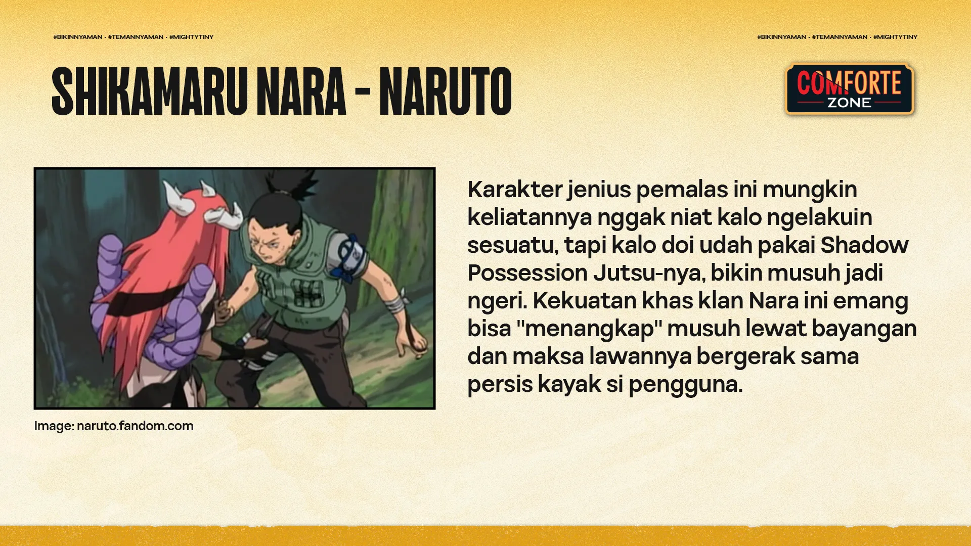 SHIKAMARU NARA - NARUTO