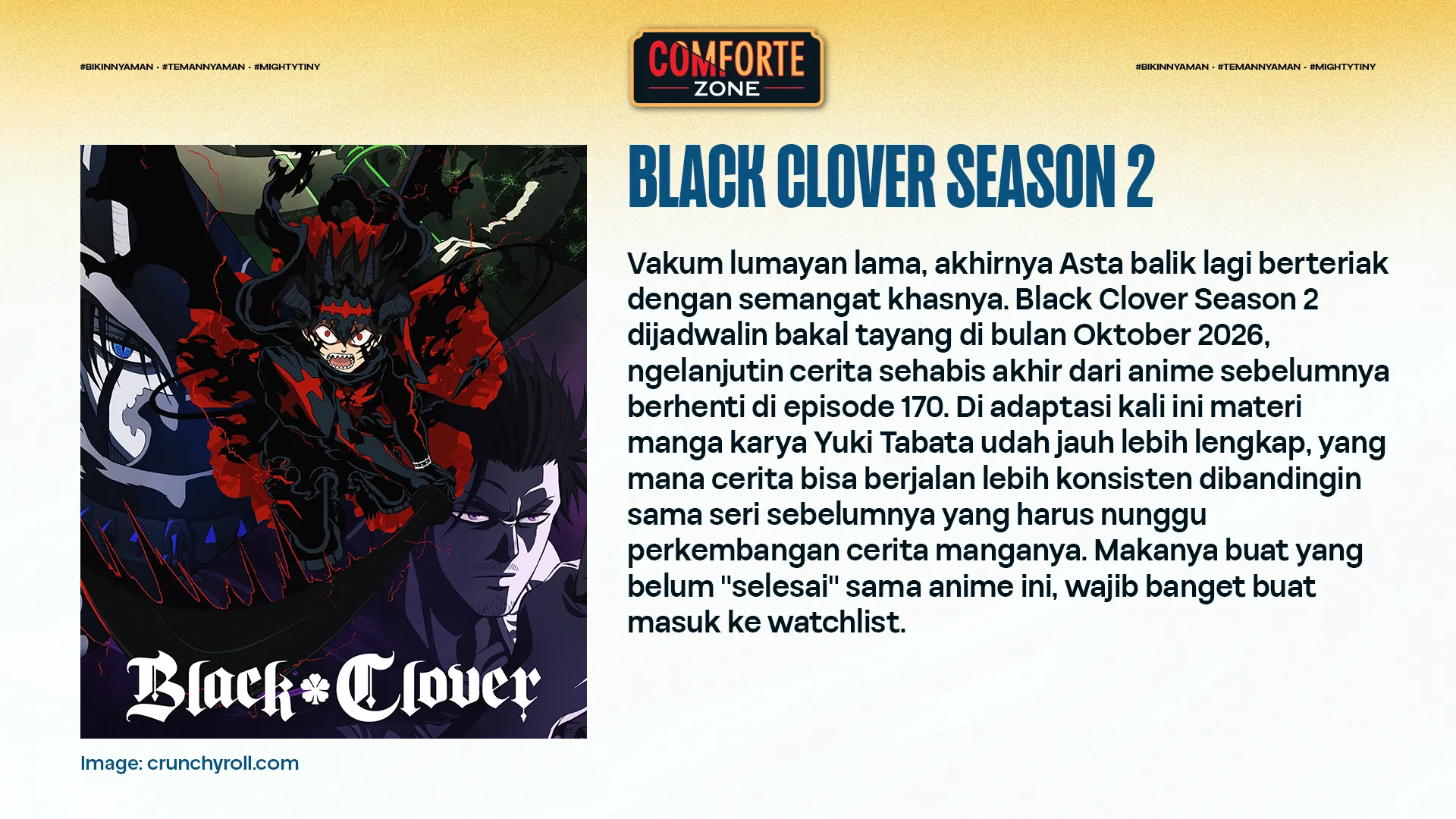 BLACK CLOVER SEASON 2