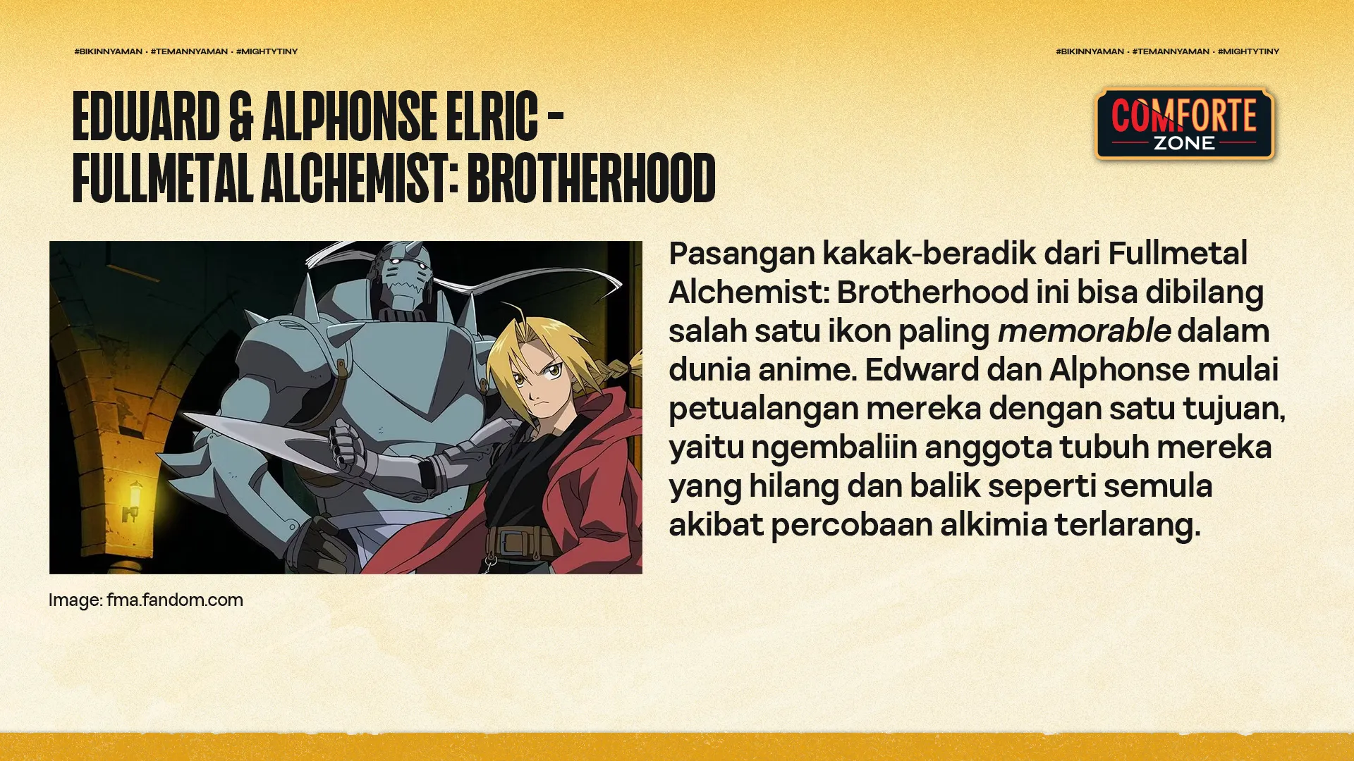 EDWARD & ALPHONSE ELRIC - FULLMETAL ALCHEMIST: BROTHERHOOD