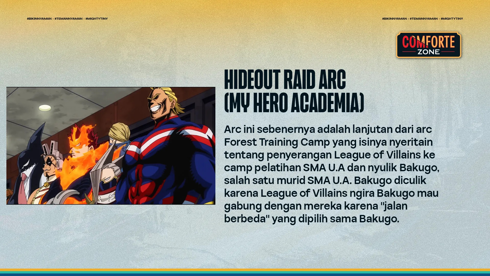 HIDEOUT RAID ARC (MY HERO ACADEMIA)