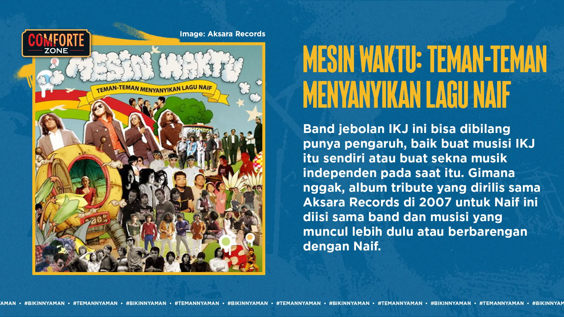 MESIN WAKTU: TEMAN-TEMAN MENYANYIKAN LAGU NAIF