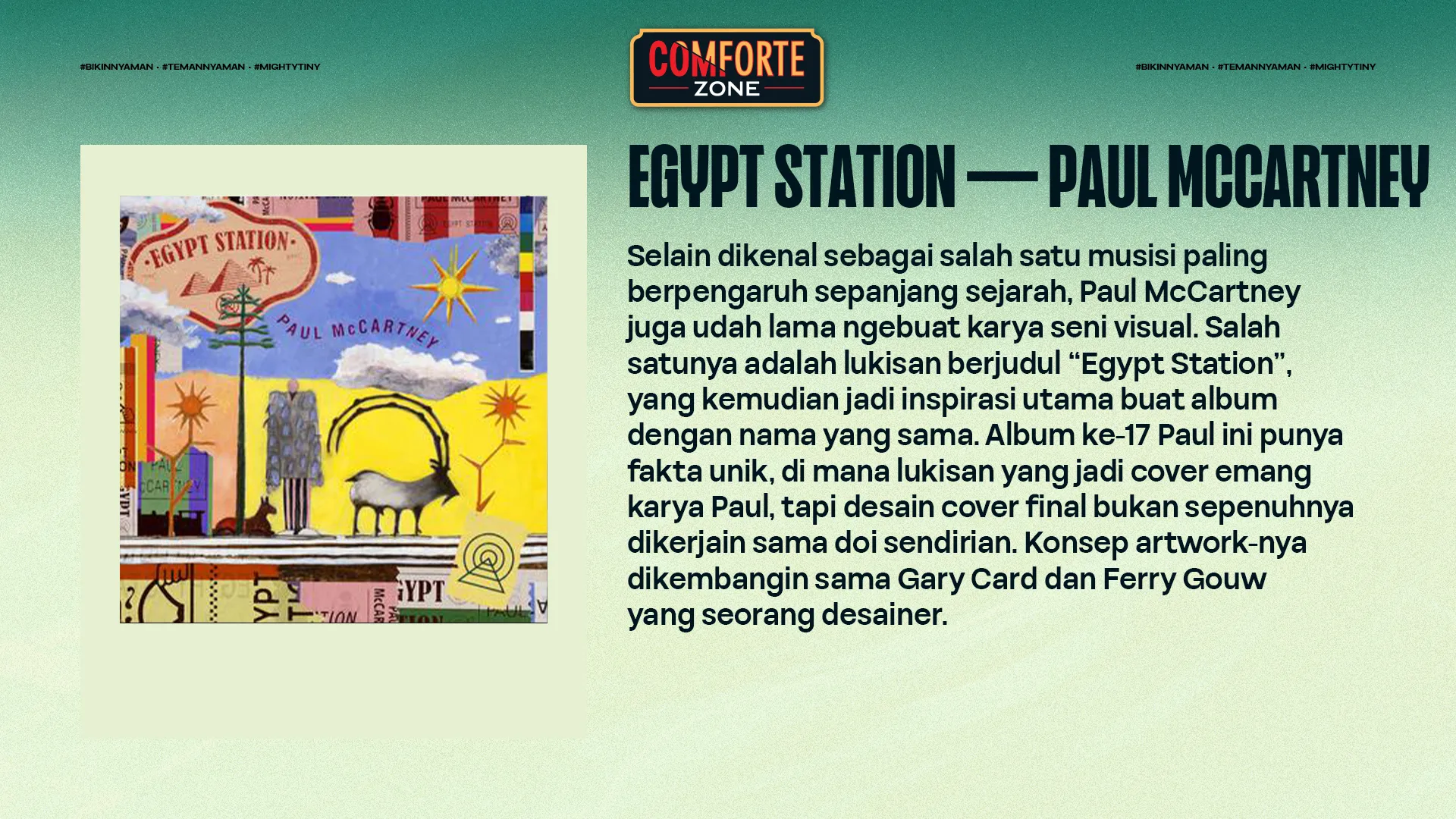 EGYPT STATION — PAUL McCARTNEY