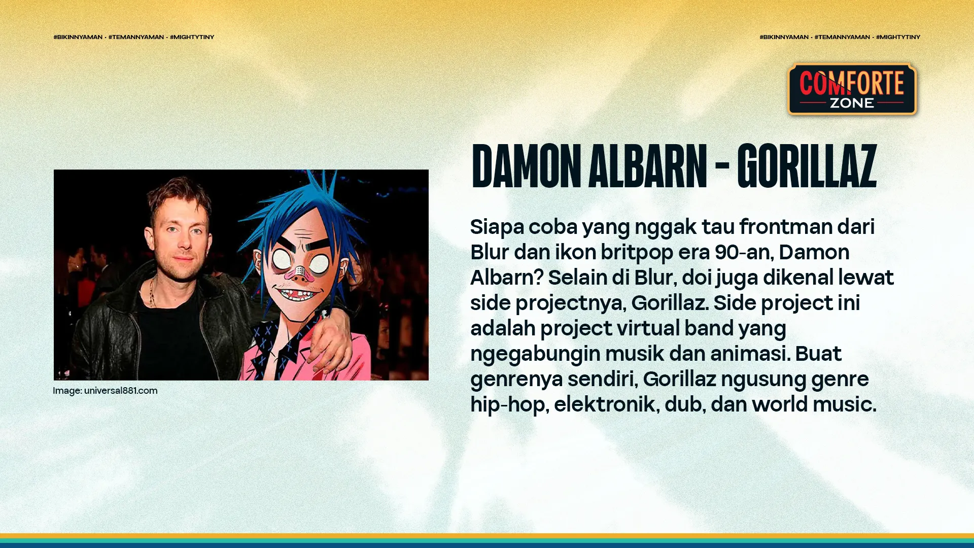 DAMON ALBARN - GORILLAZ