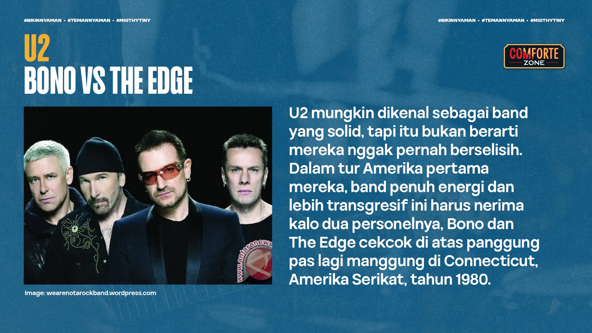 U2 - BONO VS THE EDGE