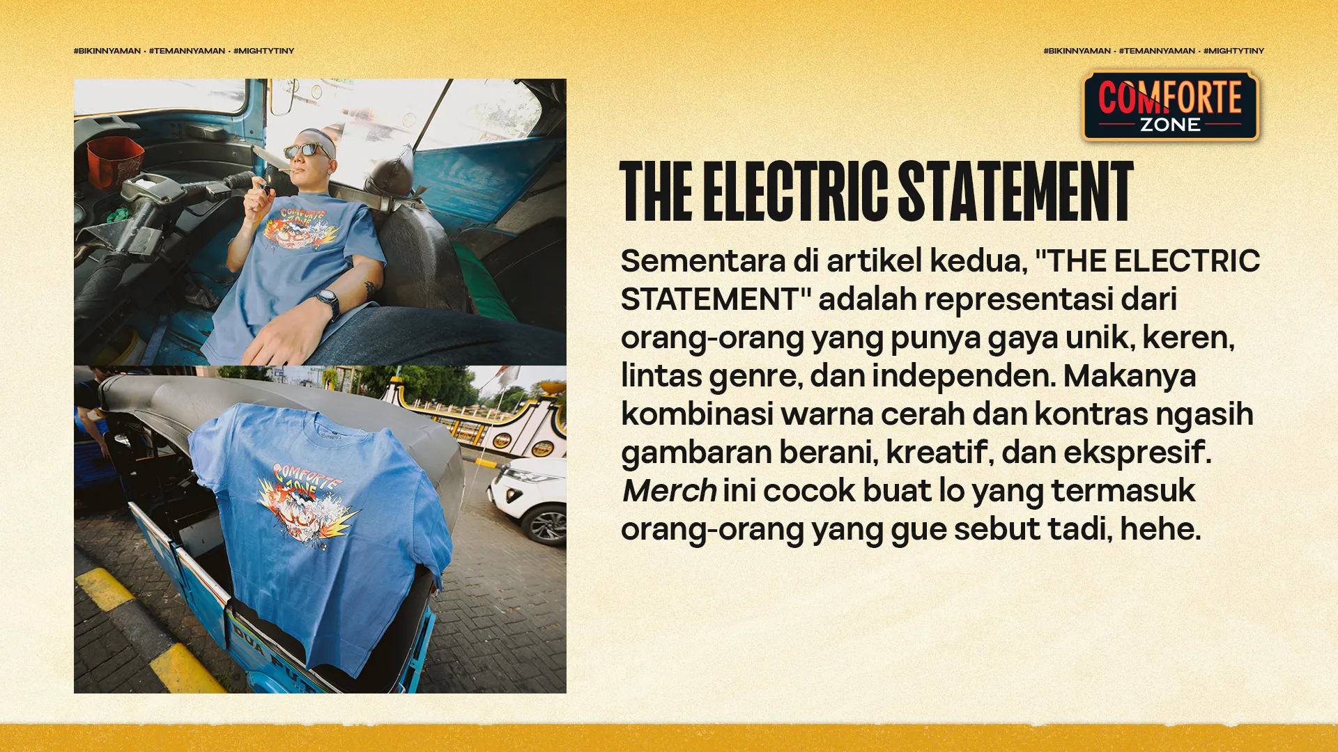 THE ELECTRIC STATEMENT