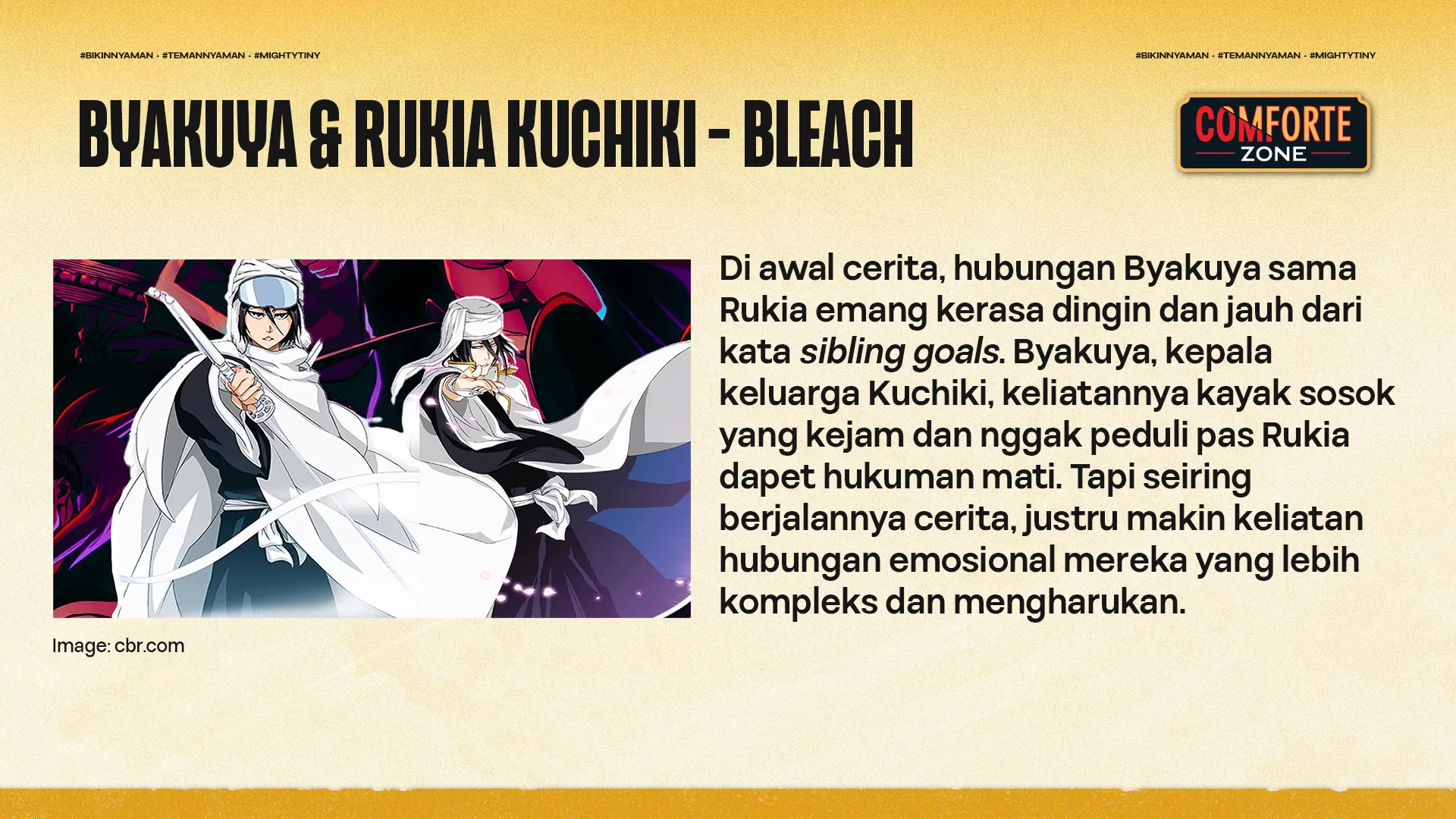 BYAKUYA & RUKIA KUCHIKI - BLEACH