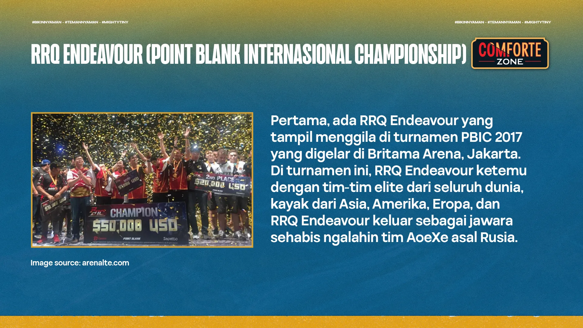 RRQ ENDEAVOUR (POINT BLANK INTERNASIONAL CHAMPIONSHIP)