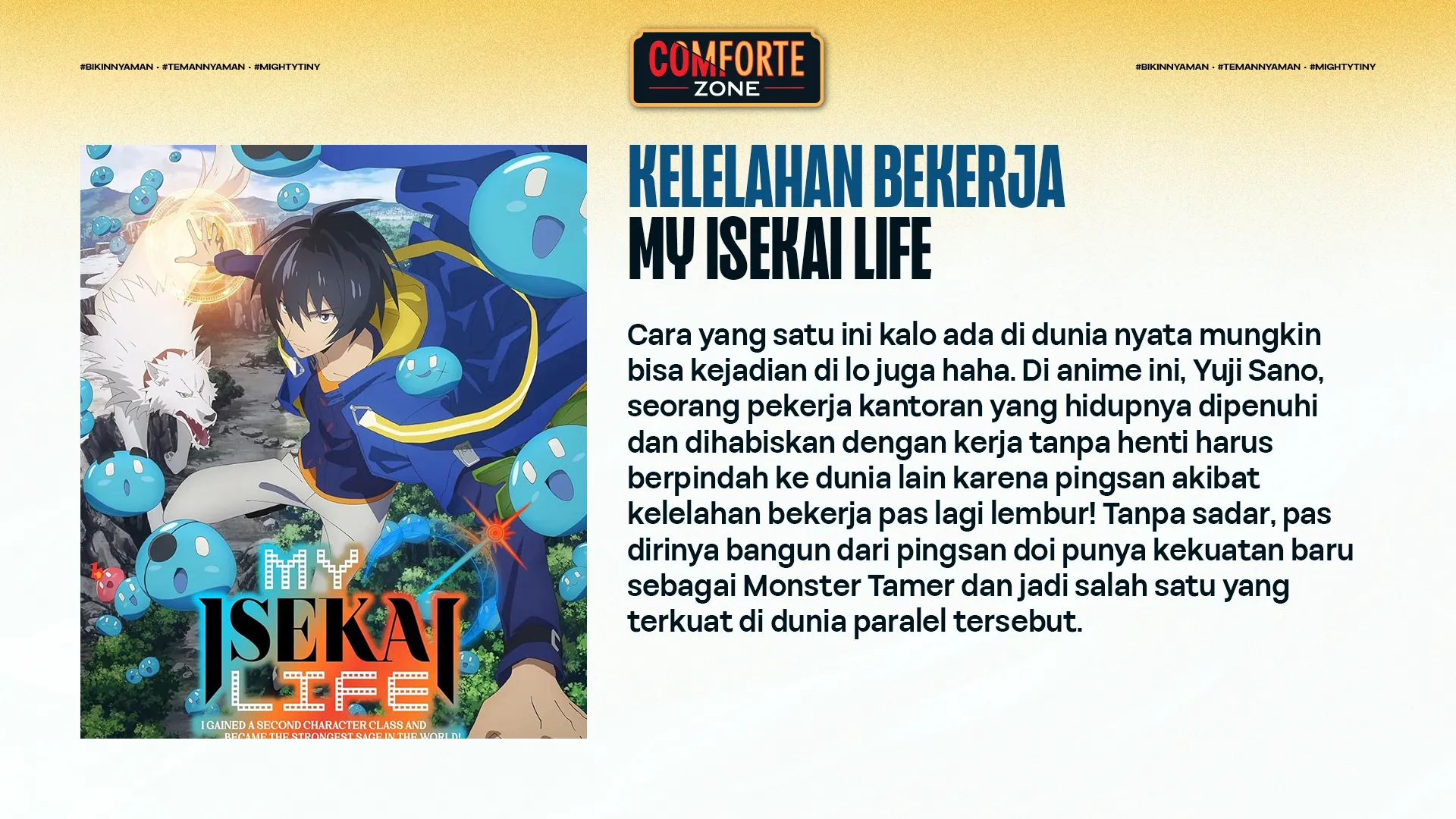 KELELAHAN BEKERJA - MY ISEKAI LIFE