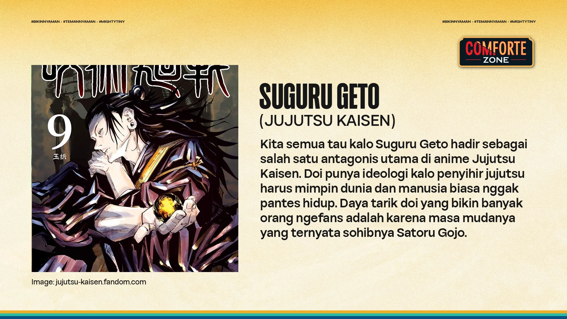 SUGURU GETO (JUJUTSU KAISEN)