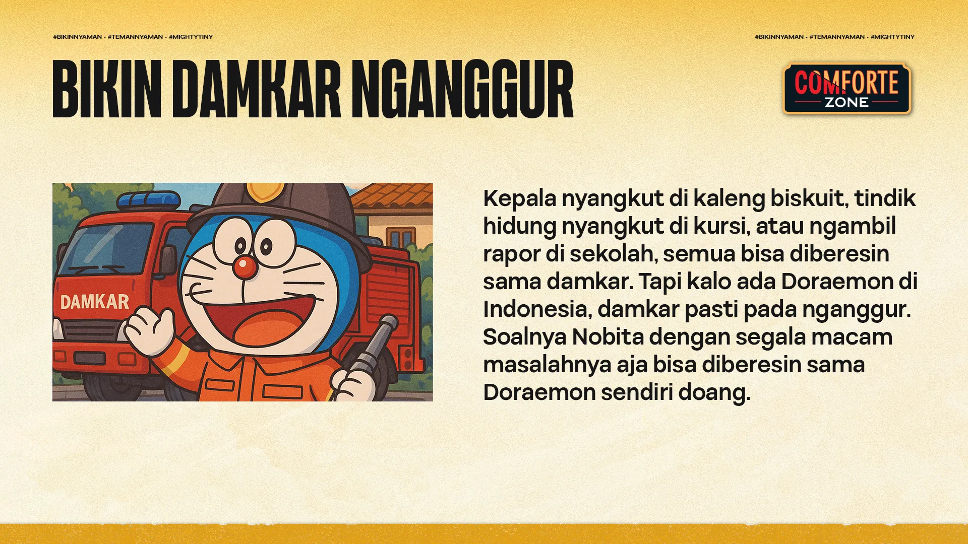 BIKIN DAMKAR NGANGGUR