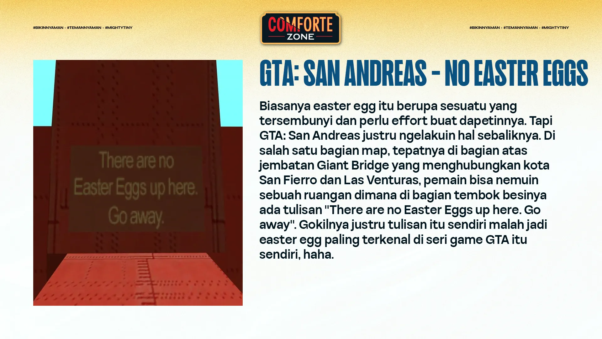 GTA: SAN ANDREAS - NO EASTER EGGS
