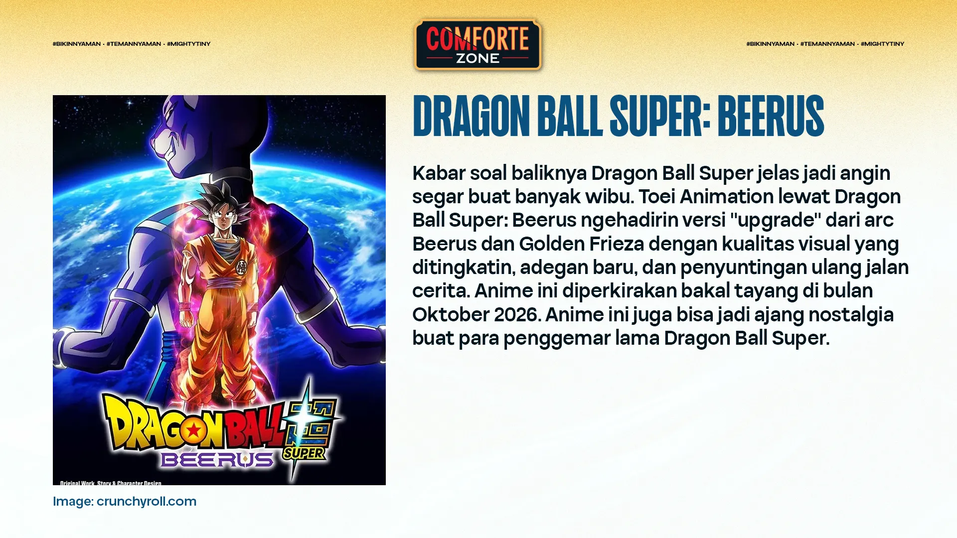 DRAGON BALL SUPER: BEERUS