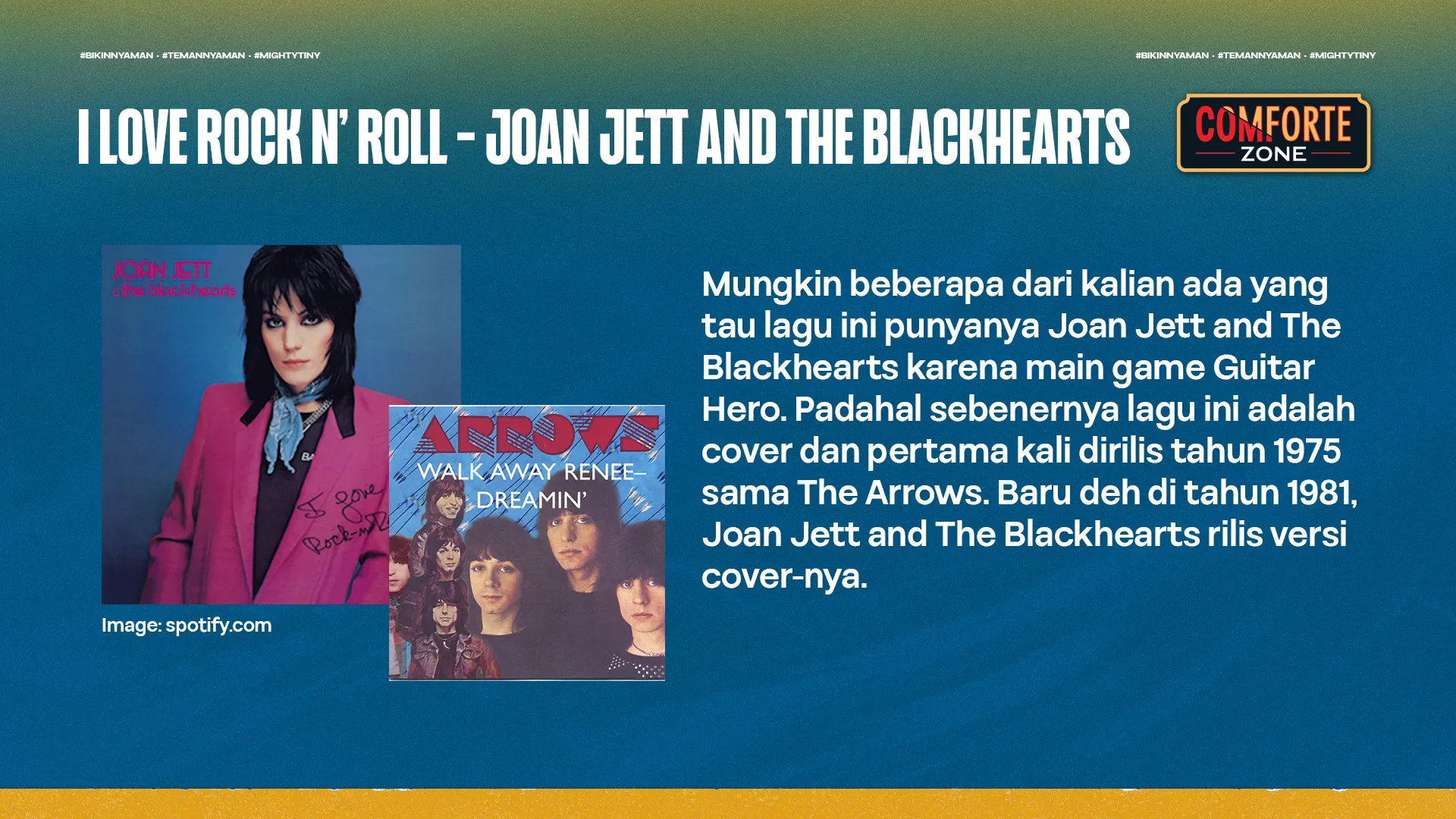 I LOVE ROCK N’ ROLL - JOAN JETT AND THE BLACKHEARTS