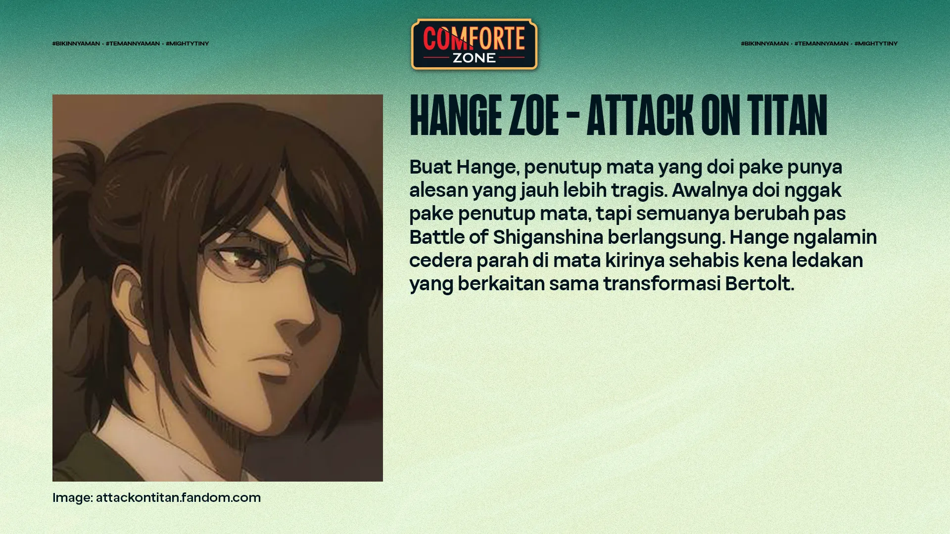 HANGE ZOE - ATTACK ON TITAN