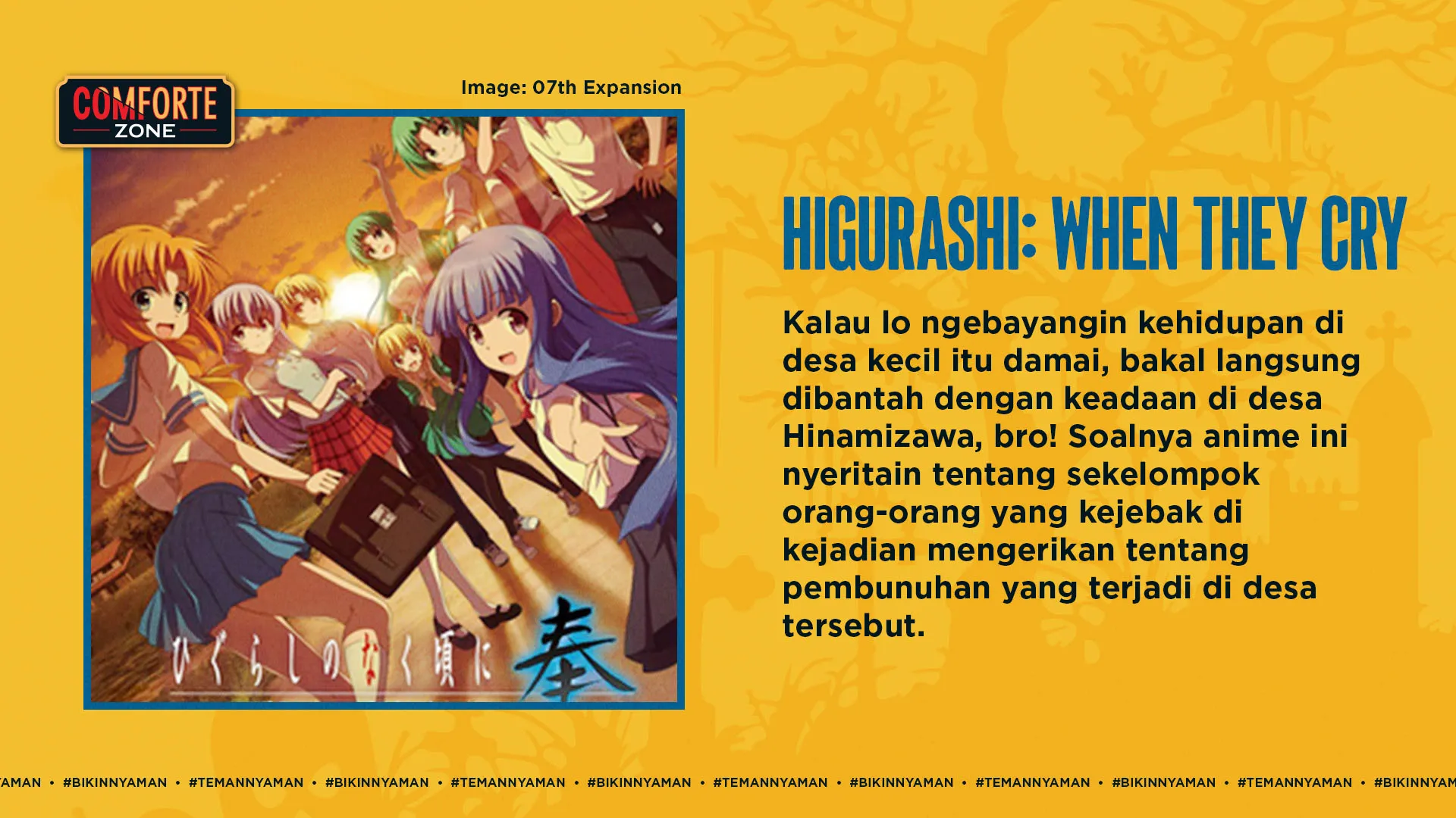 HIGURASHI: WHEN THEY CRY