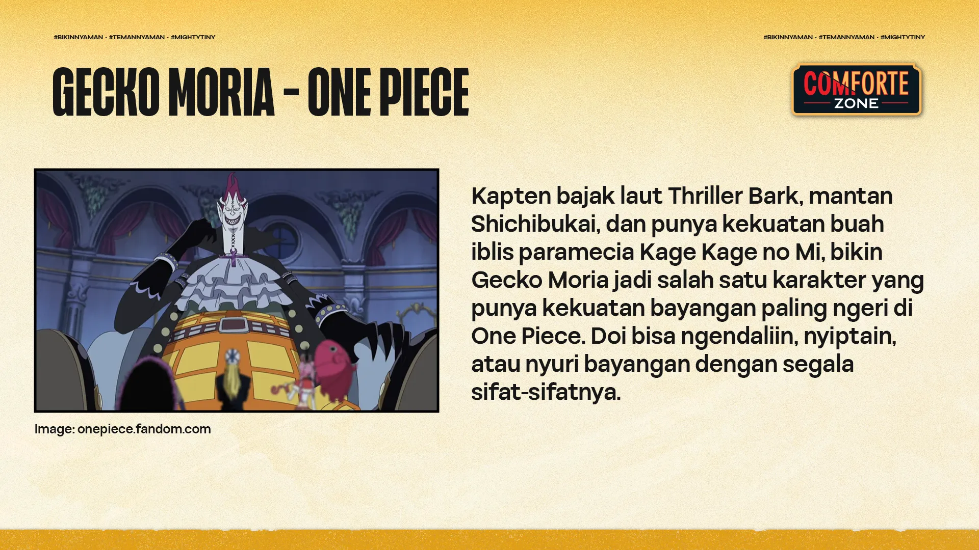 GECKO MORIA - ONE PIECE