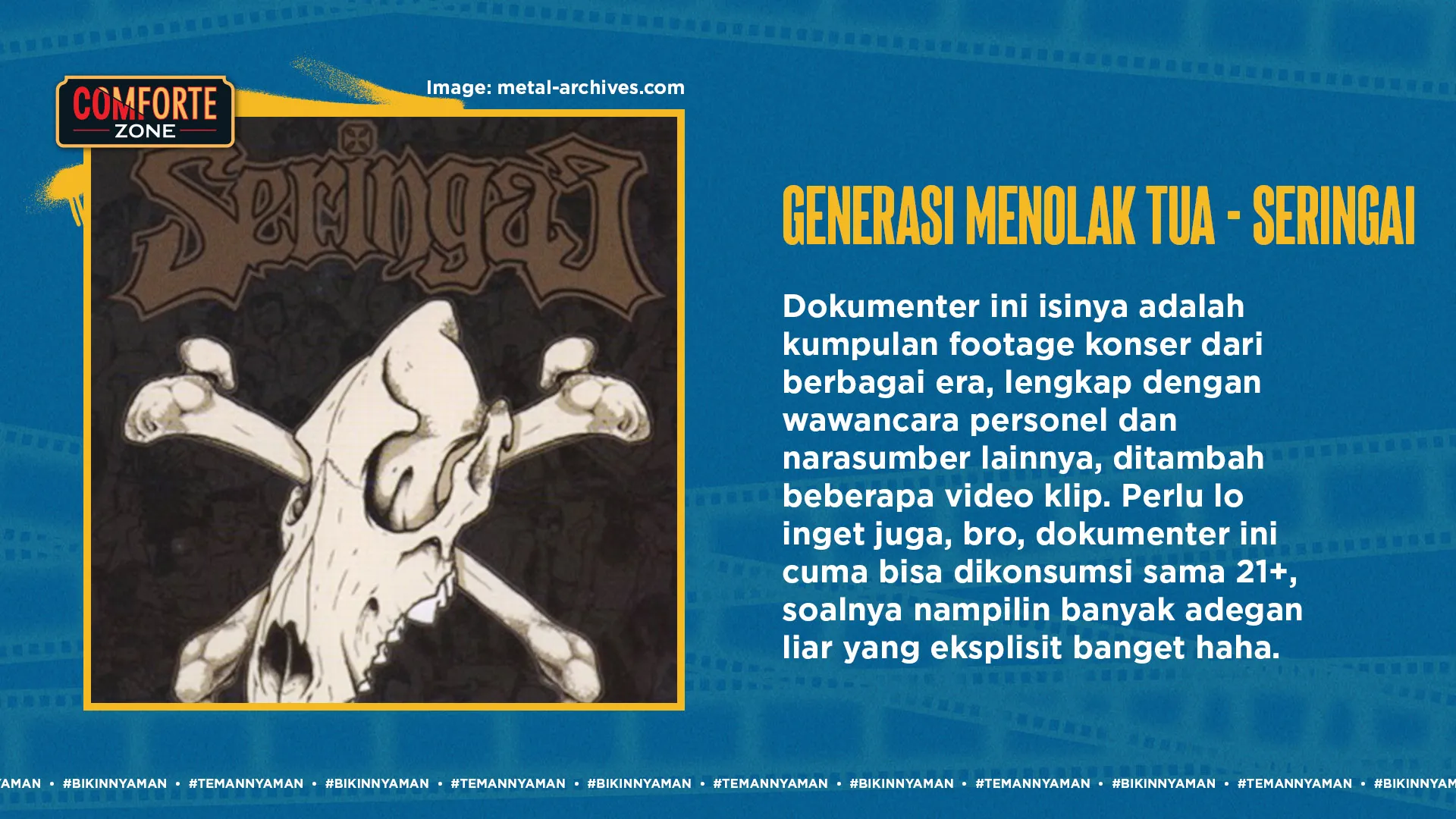 GENERASI MENOLAK TUA - SERINGAI