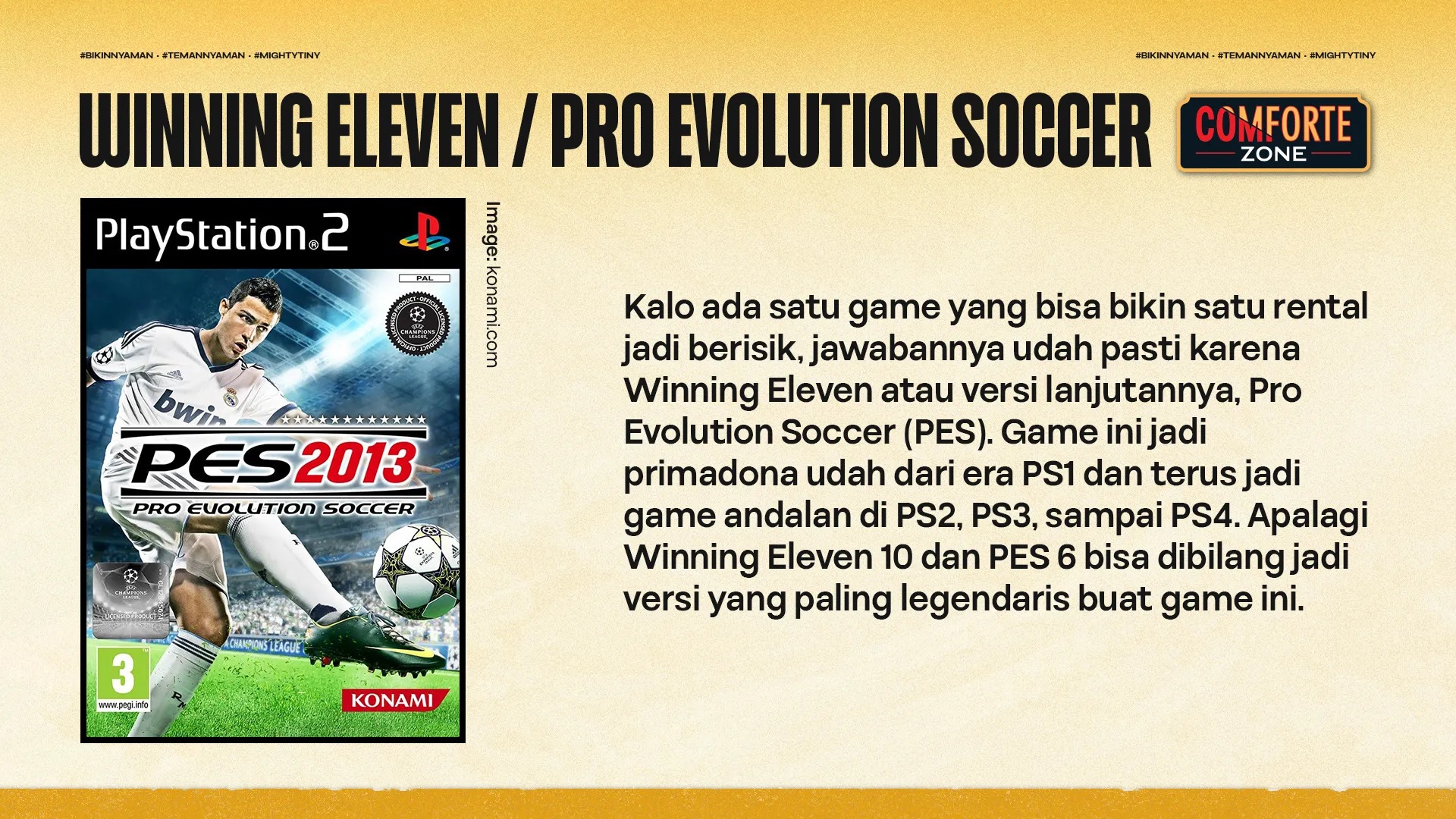 WINNING ELEVEN / PRO EVOLUTION SOCCER
