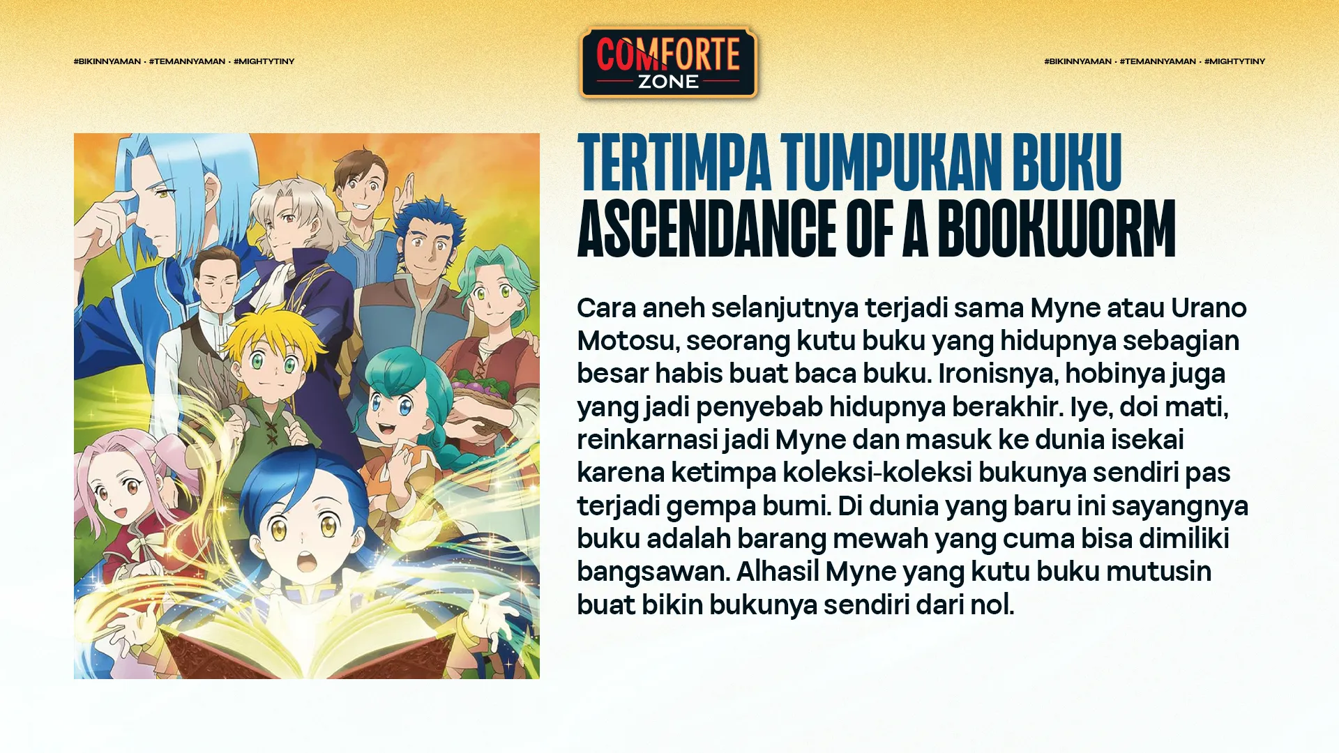 TERTIMPA TUMPUKAN BUKU - ASCENDANCE OF A BOOKWORM