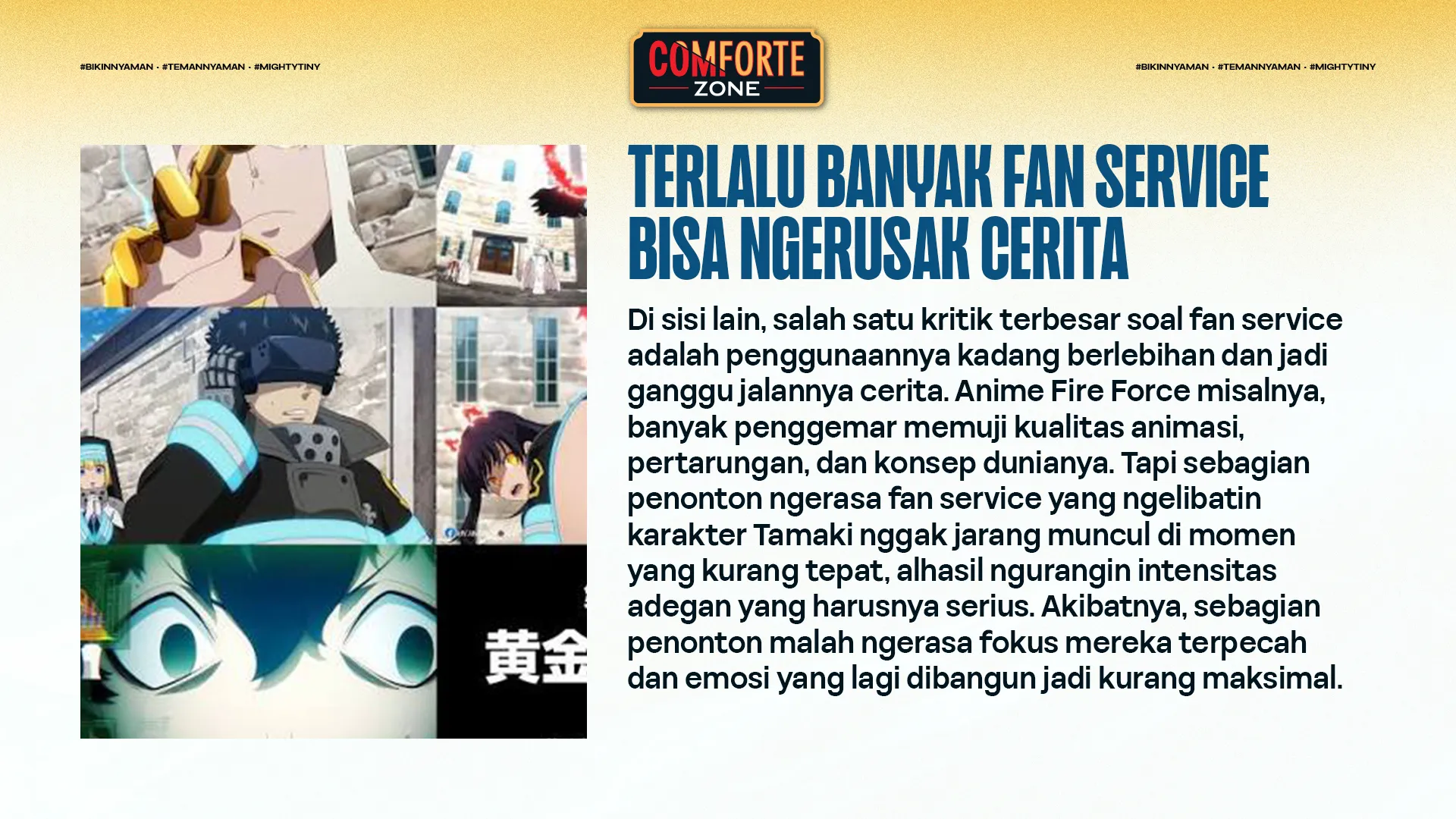 TERLALU BANYAK FAN SERVICE BISA NGERUSAK CERITA