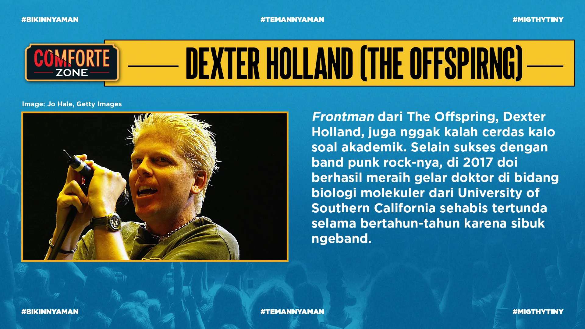 DEXTER HOLLAND (THE OFFSPIRNG)