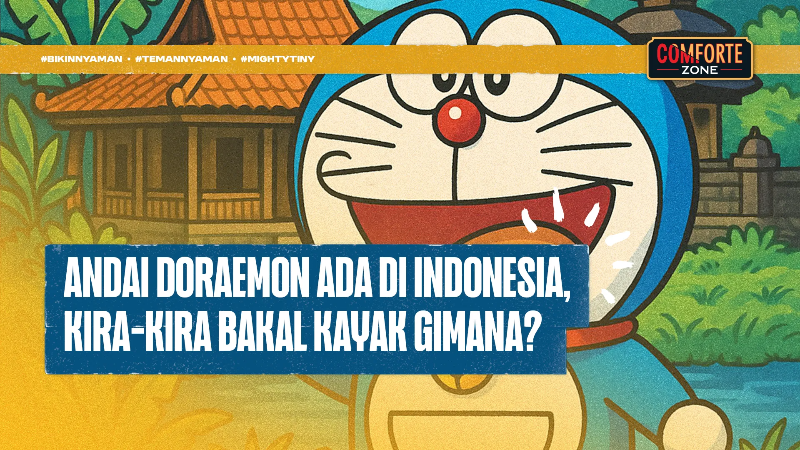 Image Andai Doraemon Ada Di Indonesia, Kira-kira Bakal Kayak Gimana?