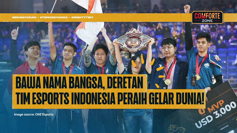 Image Bawa Nama Bangsa, Deretan Tim Esports Indonesia Peraih Gelar Dunia!