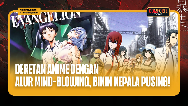 Image Deretan Anime Dengan Alur Mind-blowing, Bikin Kepala Pusing!