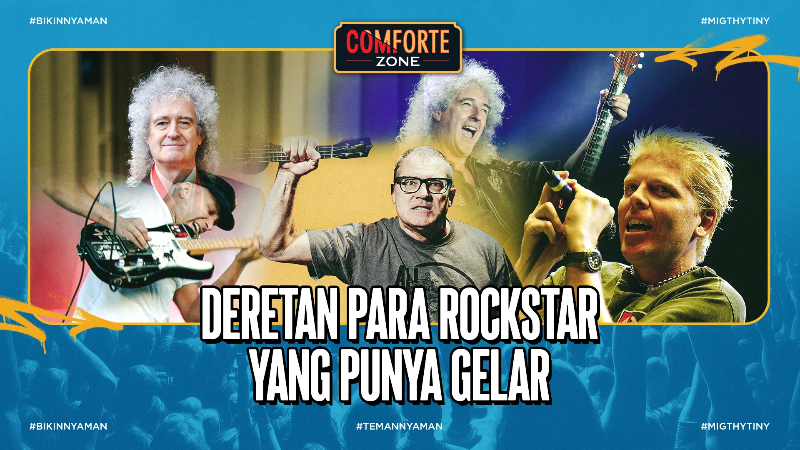Image Deretan Para Rockstar Yang Punya Gelar