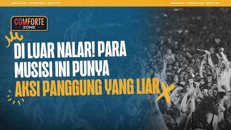 Image Di Luar Nalar! Para Musisi Ini Punya Aksi Panggung Yang Liar